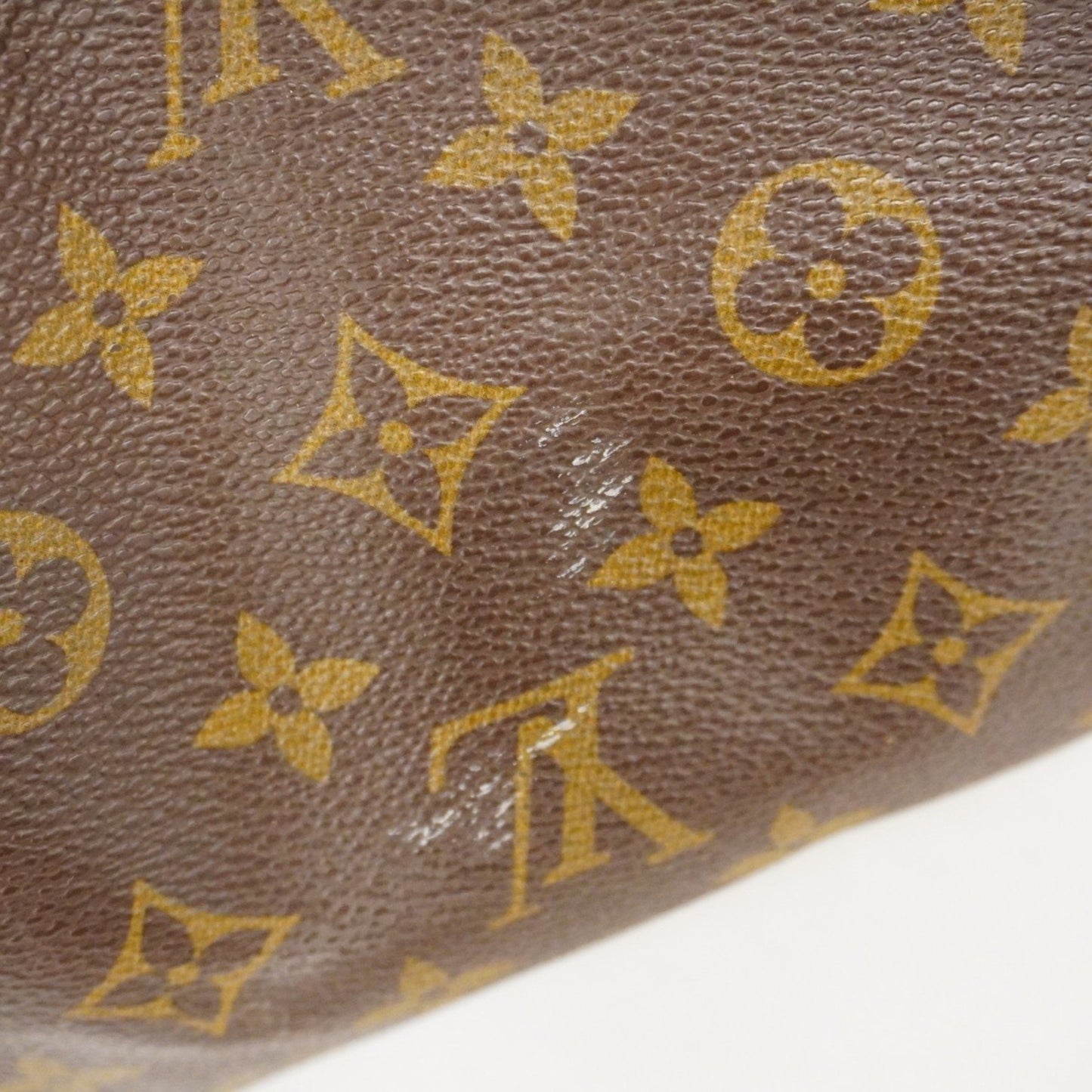 Louis Vuitton Keepall Bandouliere 55, Brown, Canvas, travel