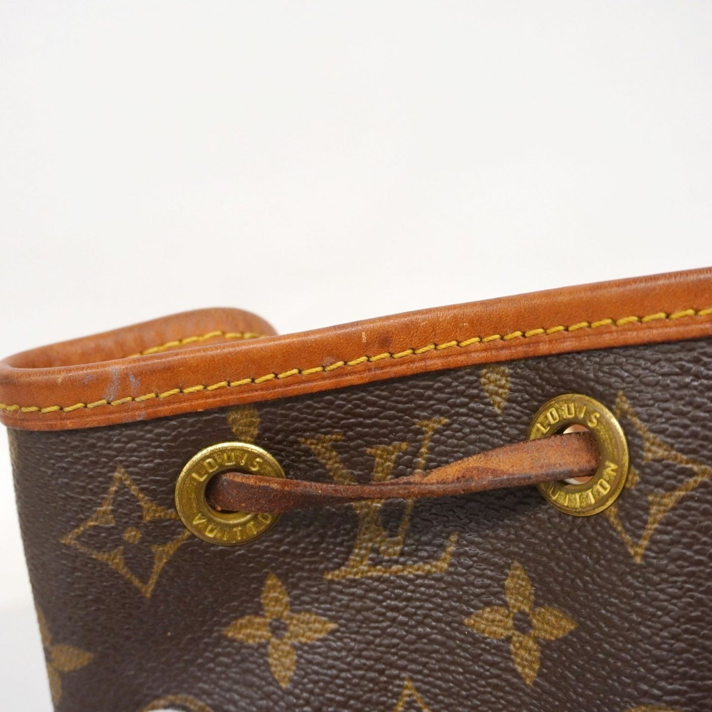 Louis Vuitton Montsouris MM, Brown, "CANVAS, LEATHER", backpack