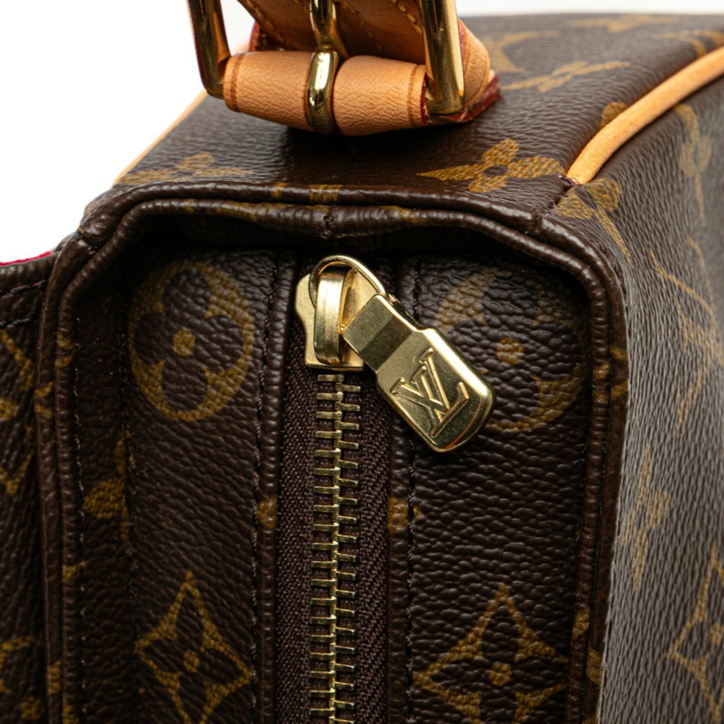 Louis Vuitton Viva Cité, Brown, Canvas, shoulder