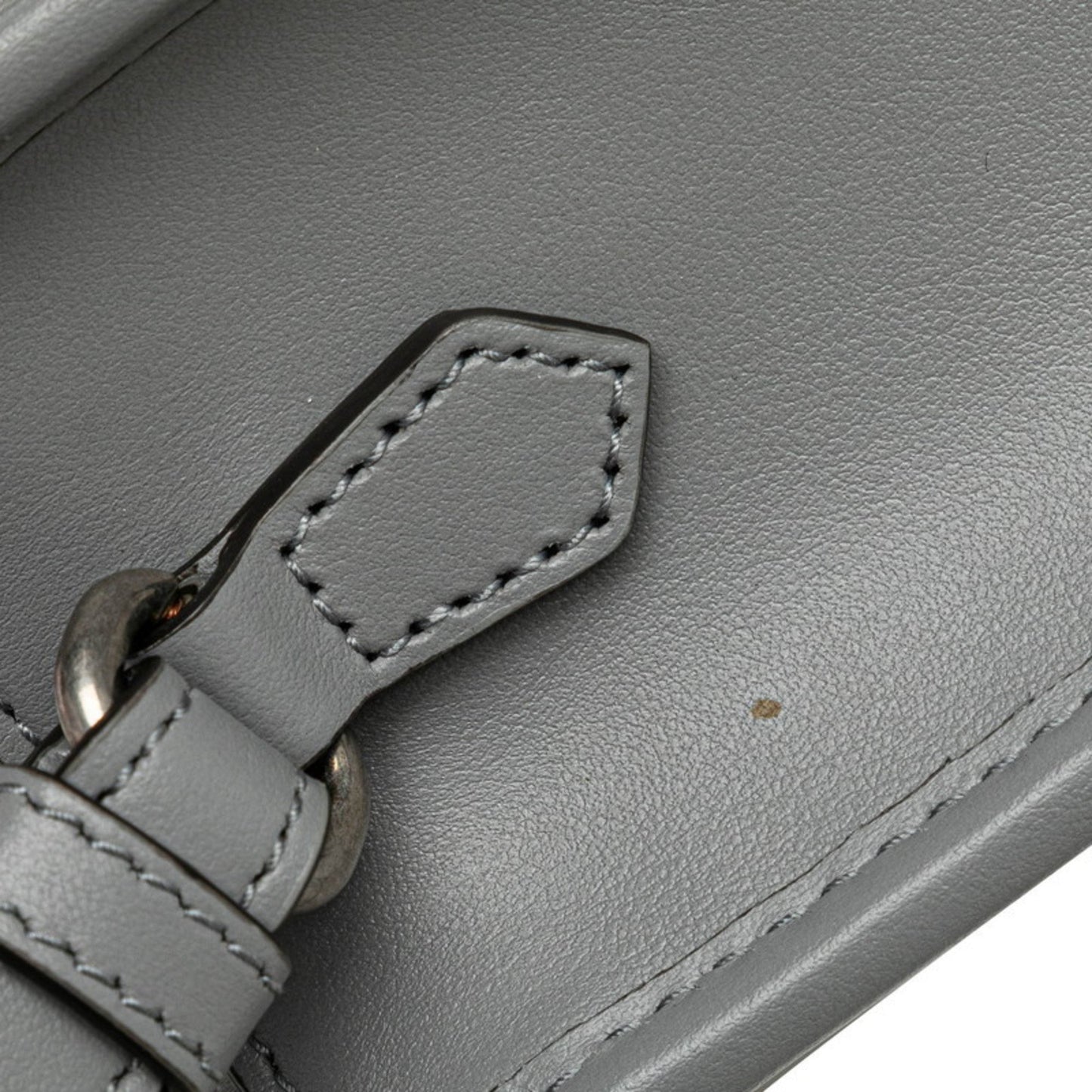Gucci GG Marmont, Grey, Leather, handbag