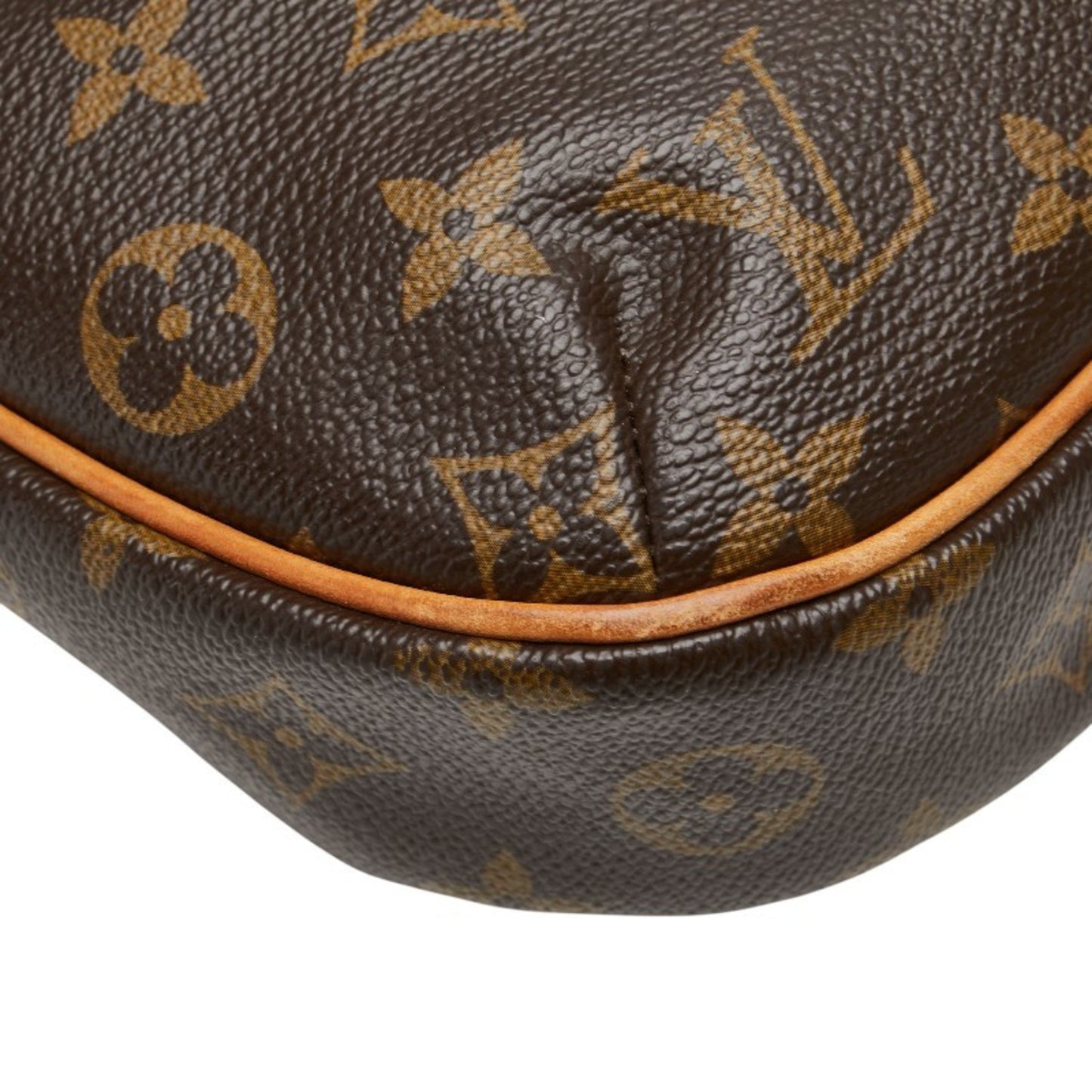 Louis Vuitton Odeon, Brown, Canvas, shoulder