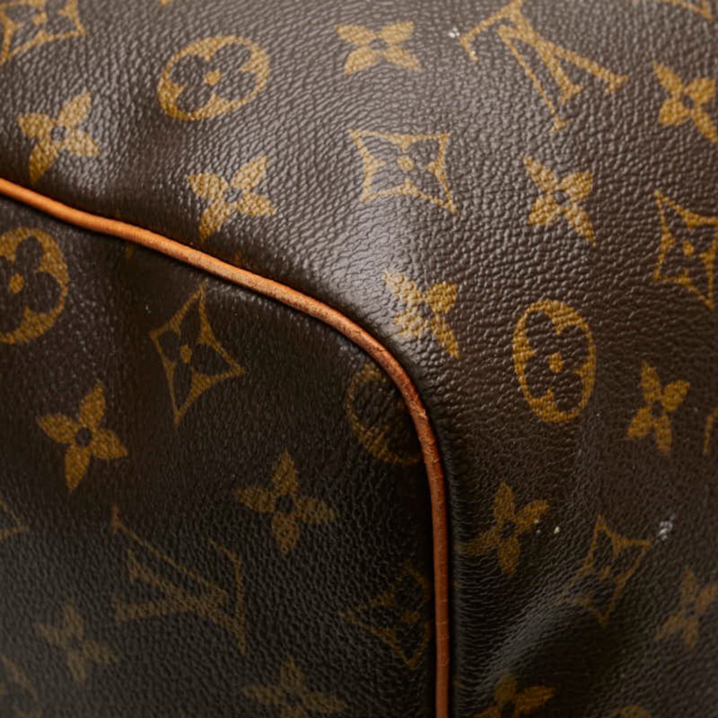 Louis Vuitton Keepall Bandoulière 60, Brown, Canvas, travel