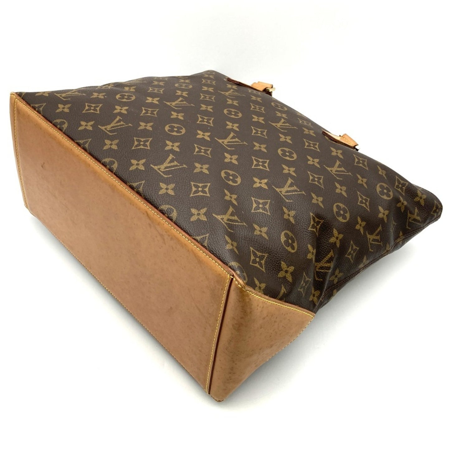Louis Vuitton Mezzo, Brown, Canvas, tote