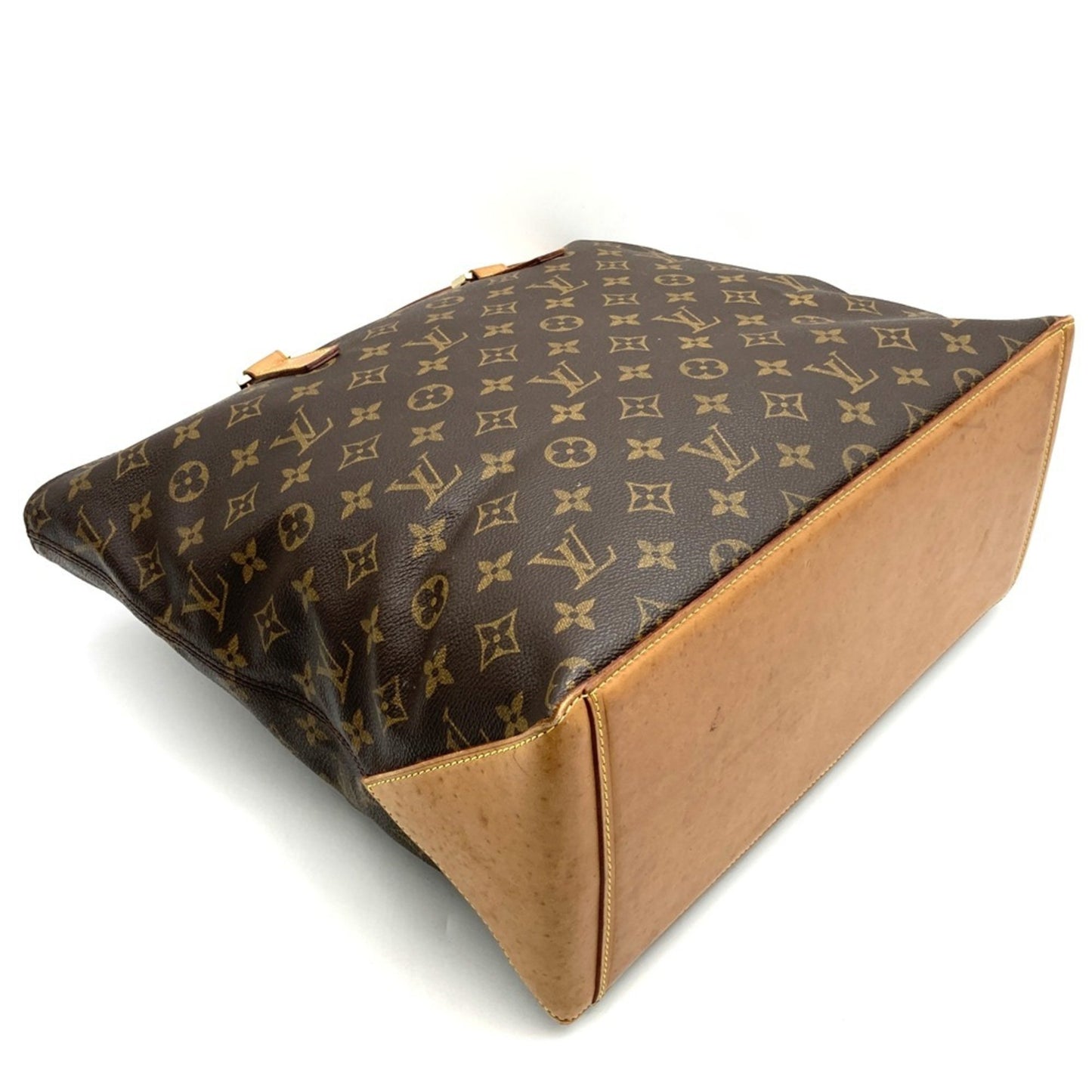 Louis Vuitton Mezzo, Brown, Canvas, tote