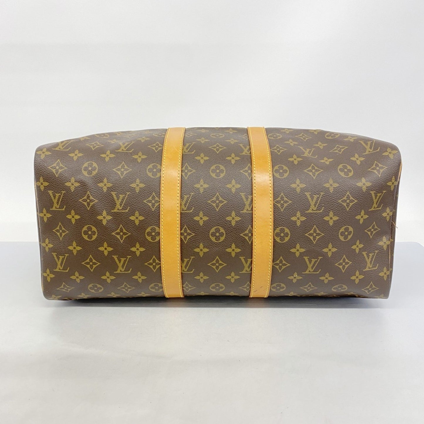 Louis Vuitton Keepall 45, Brown, Canvas, travel