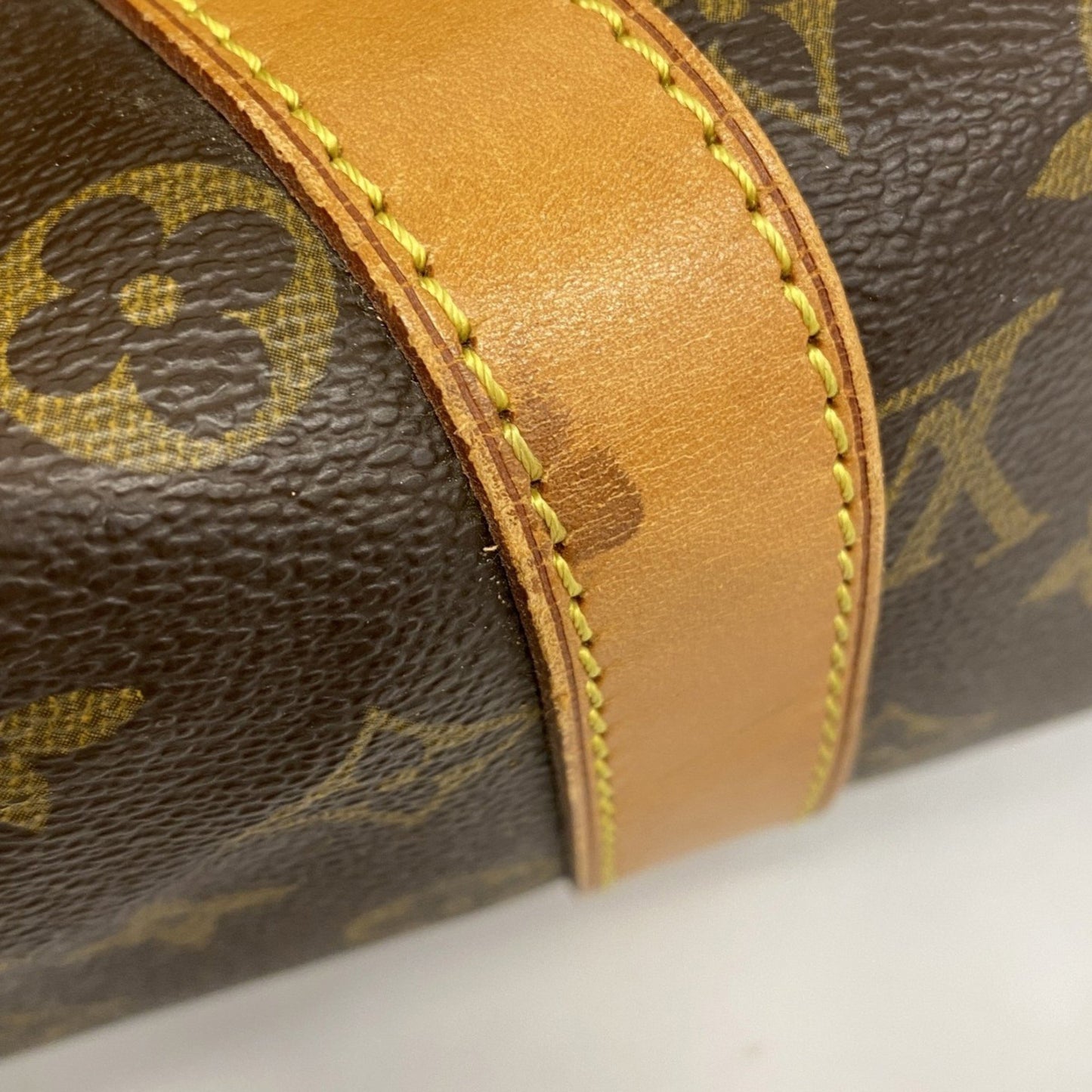 Louis Vuitton Keepall 45, Brown, Canvas, travel