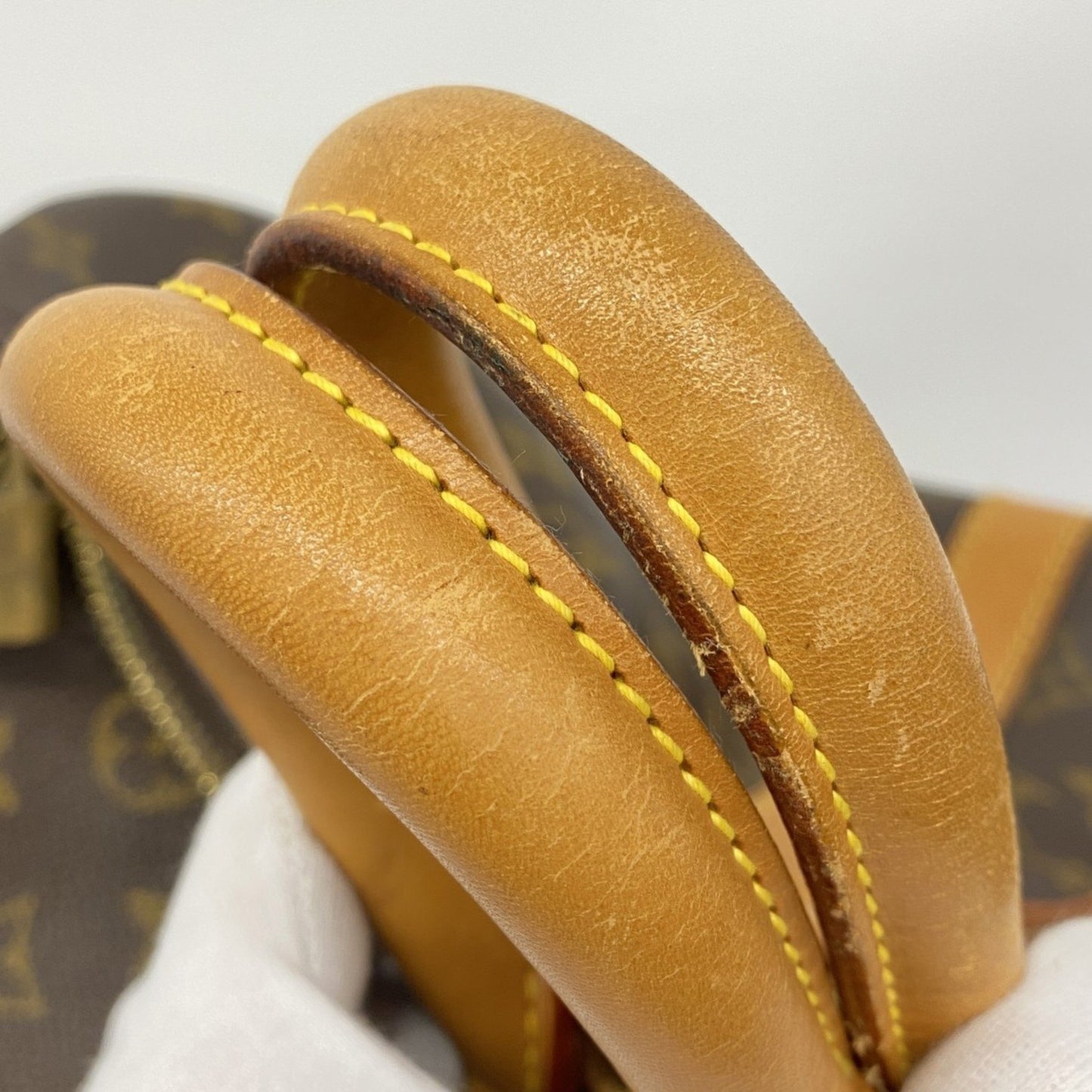 Louis Vuitton Keepall 45, Brown, Canvas, travel