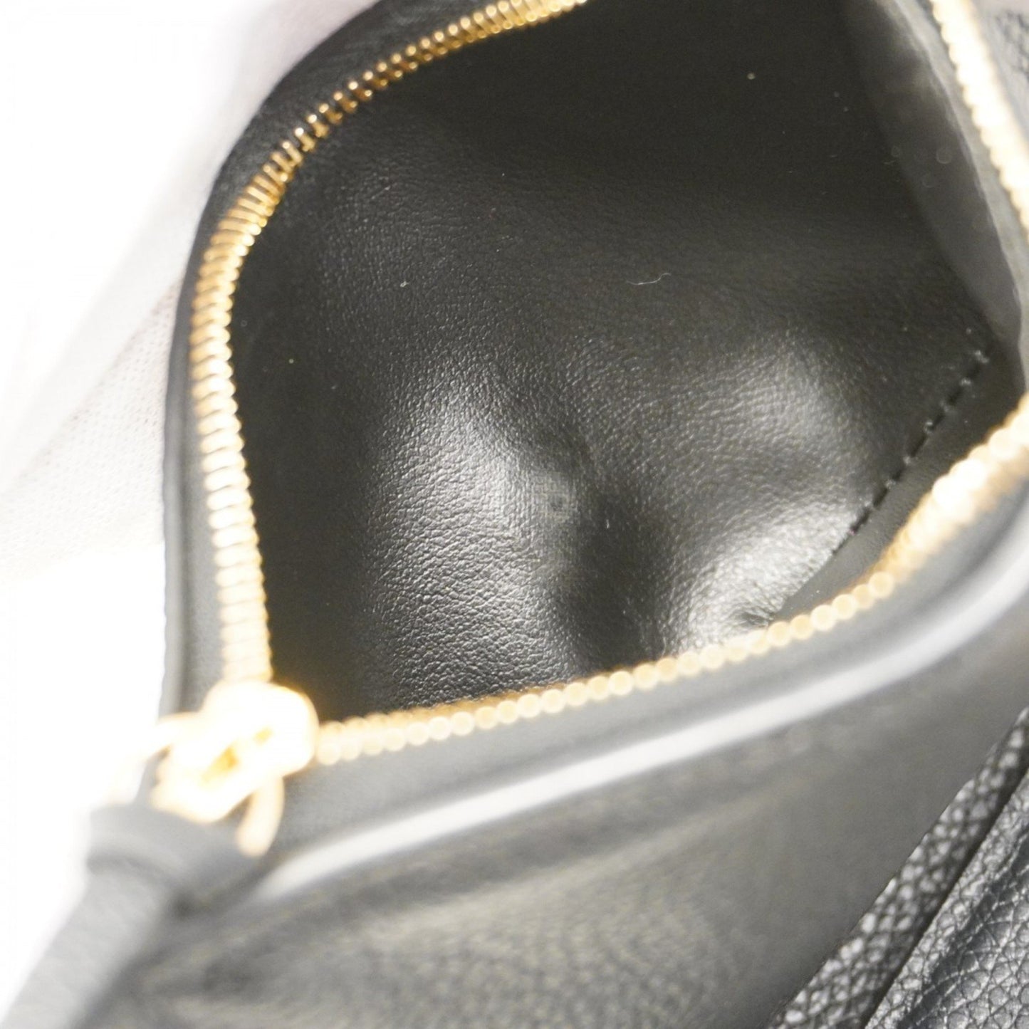 Louis Vuitton Victorine, Black, Leather, wallet