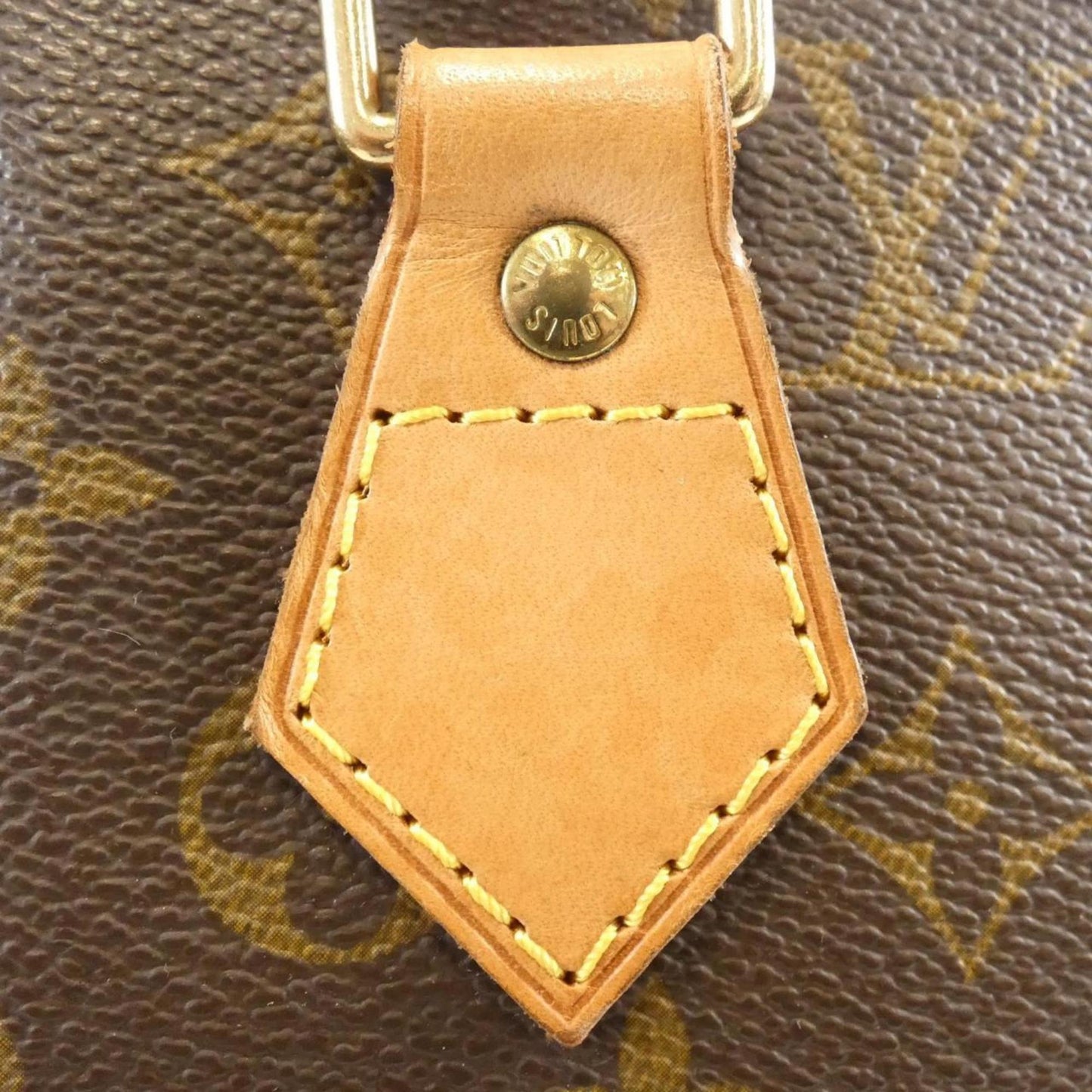 Louis Vuitton Alma, Brown, Canvas, handbag