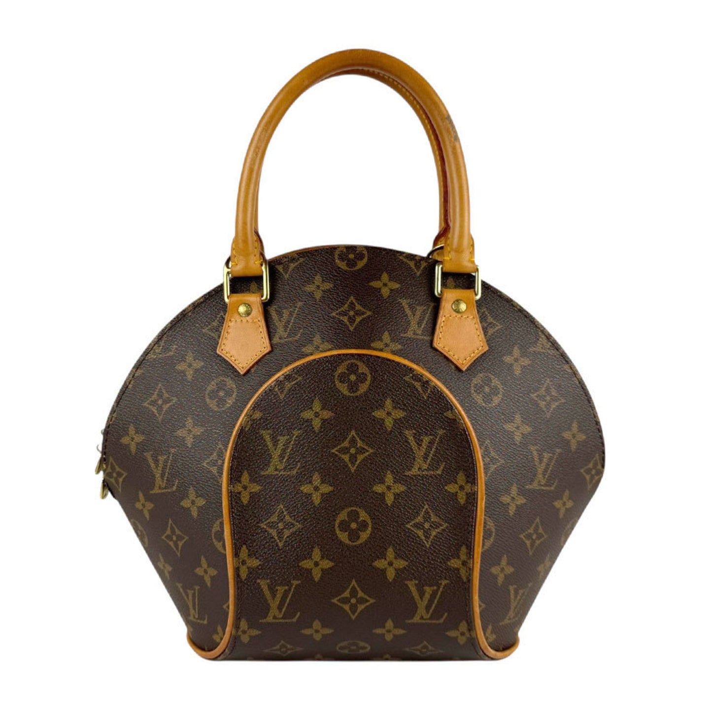 Louis Vuitton Ellipse, Brown, Canvas, handbag
