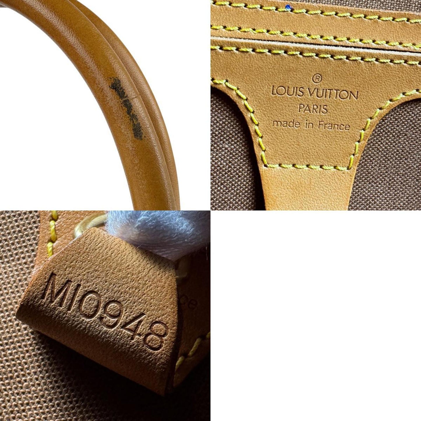 Louis Vuitton Ellipse, Brown, Canvas, handbag