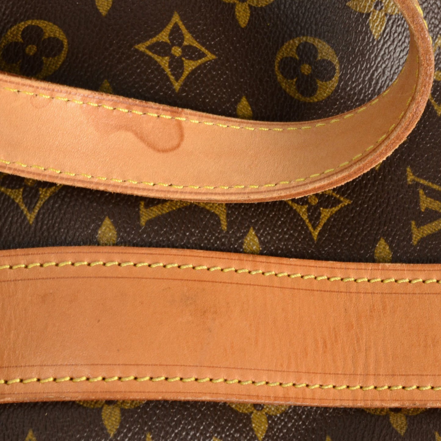 Louis Vuitton Polochon, Brown, Canvas, travel