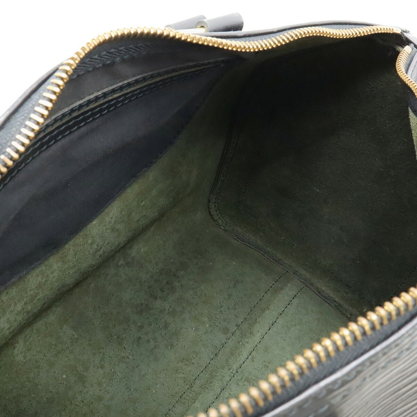 Louis Vuitton Speedy 30, Black, Leather, handbag