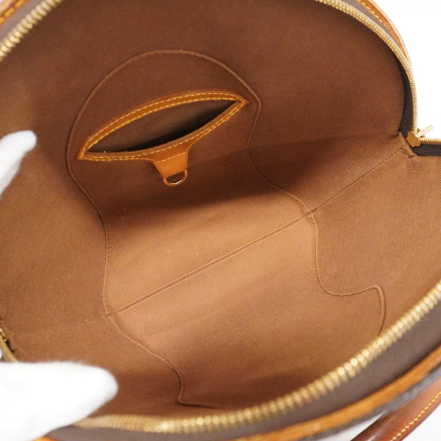 Louis Vuitton Ellipse PM, Brown, Canvas, handbag