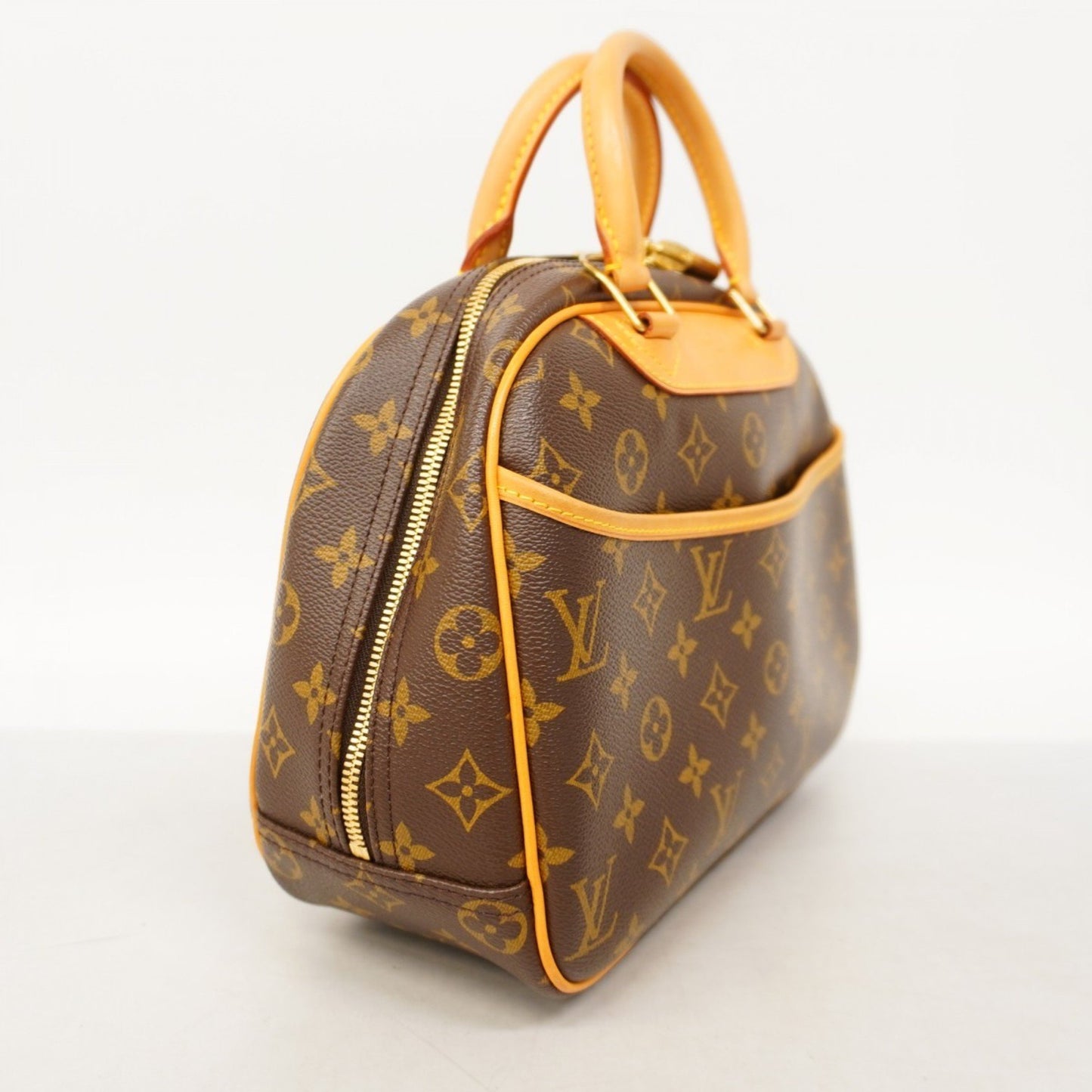 Louis Vuitton Trouville, Brown, Canvas, handbag
