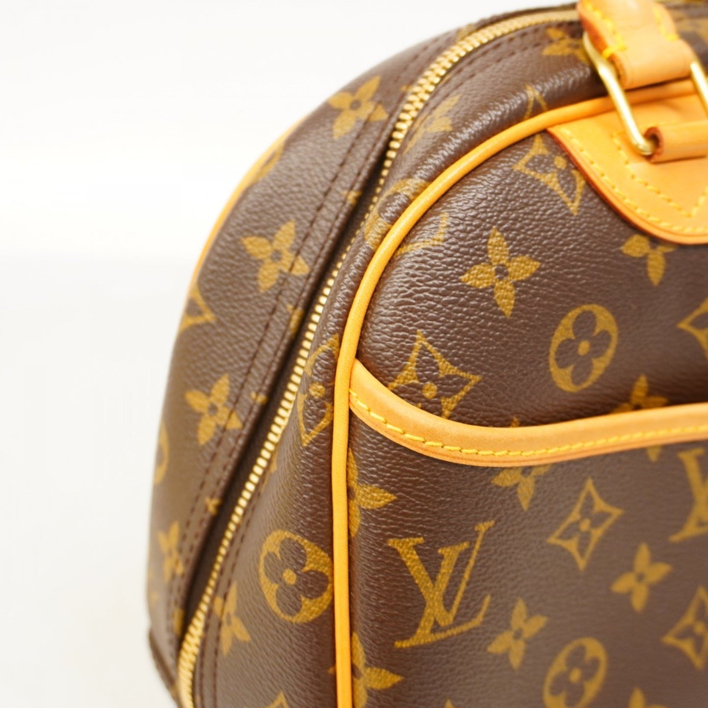 Louis Vuitton Trouville, Brown, Canvas, handbag