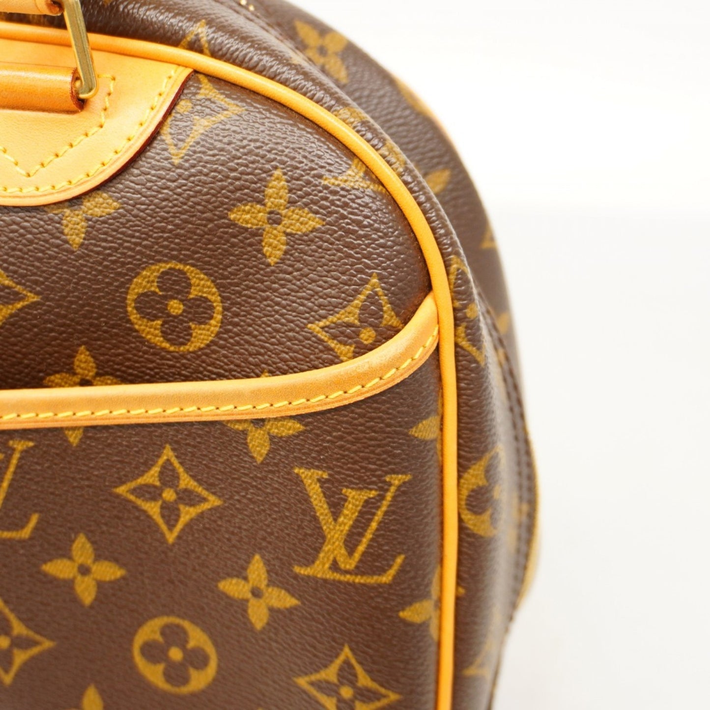 Louis Vuitton Trouville, Brown, Canvas, handbag