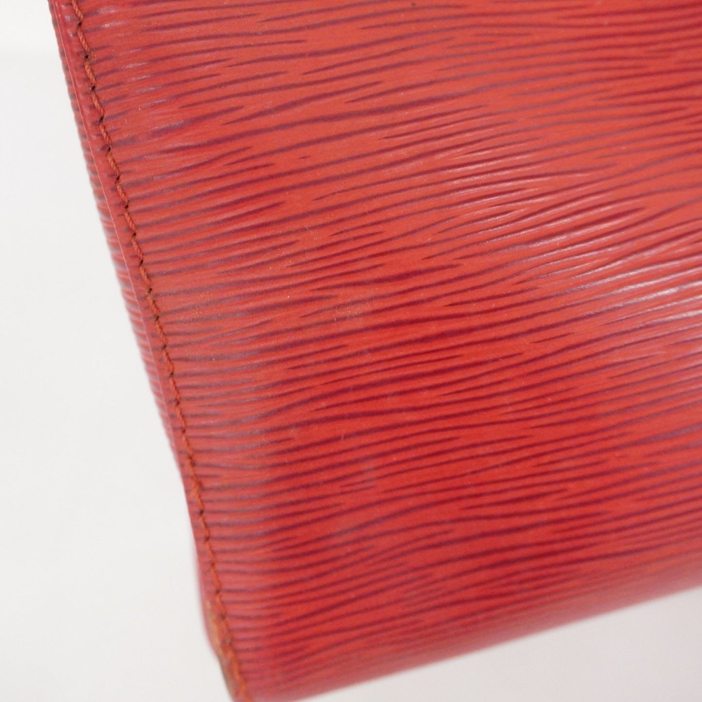 Louis Vuitton Speedy 30, Red, Leather, handbag