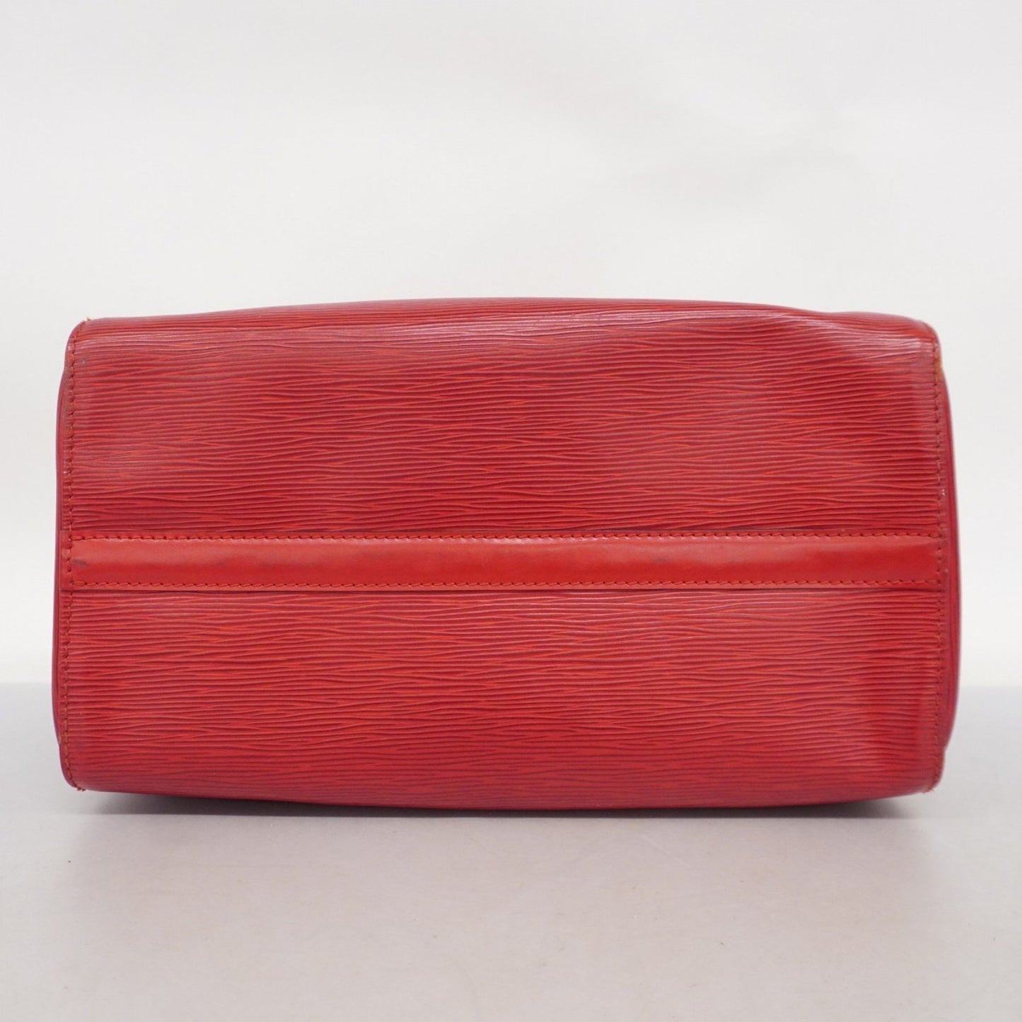 Louis Vuitton Speedy 30, Red, Leather, handbag