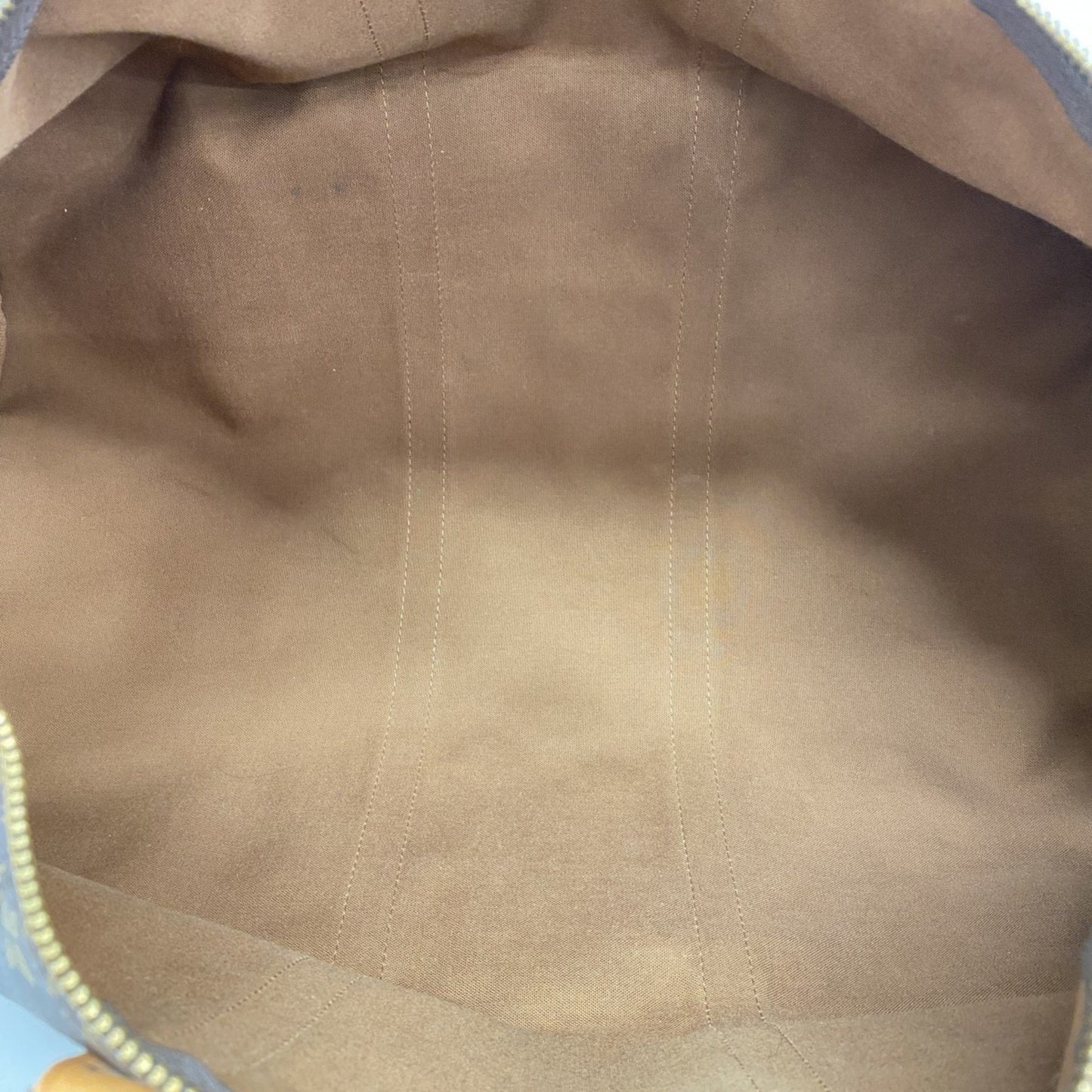 Louis Vuitton Keepall Bandouliere 55, Brown, Canvas, travel