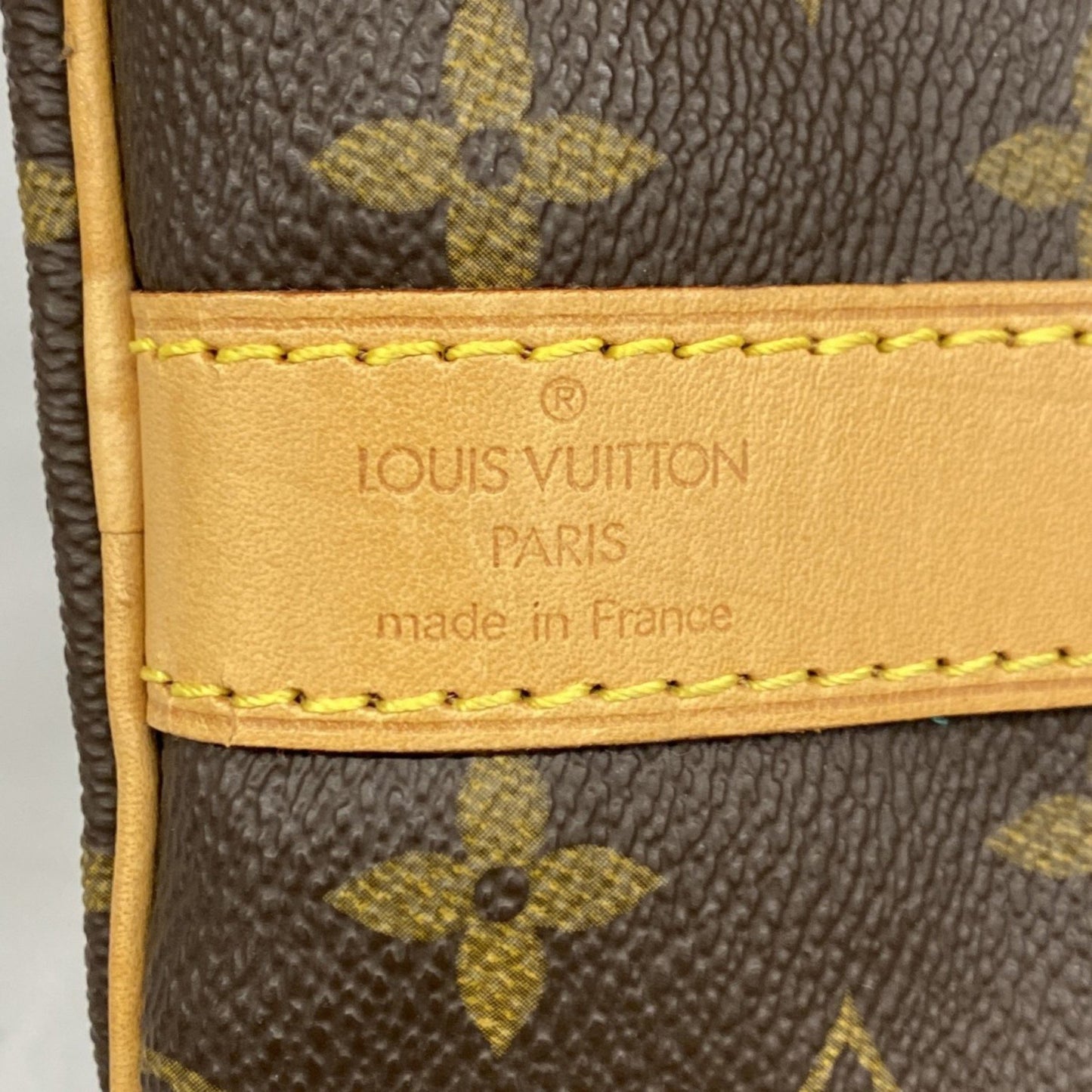 Louis Vuitton Keepall Bandoulière 60, Brown, Canvas, travel