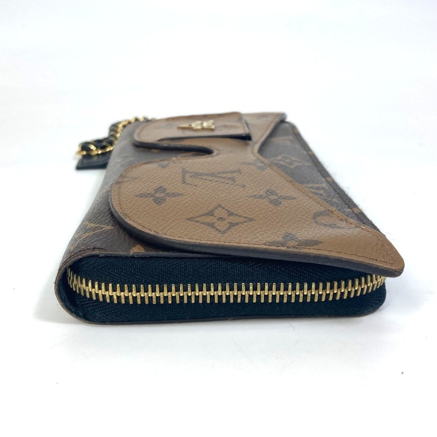 Louis Vuitton Zippy wallet, Brown, Canvas, wallet