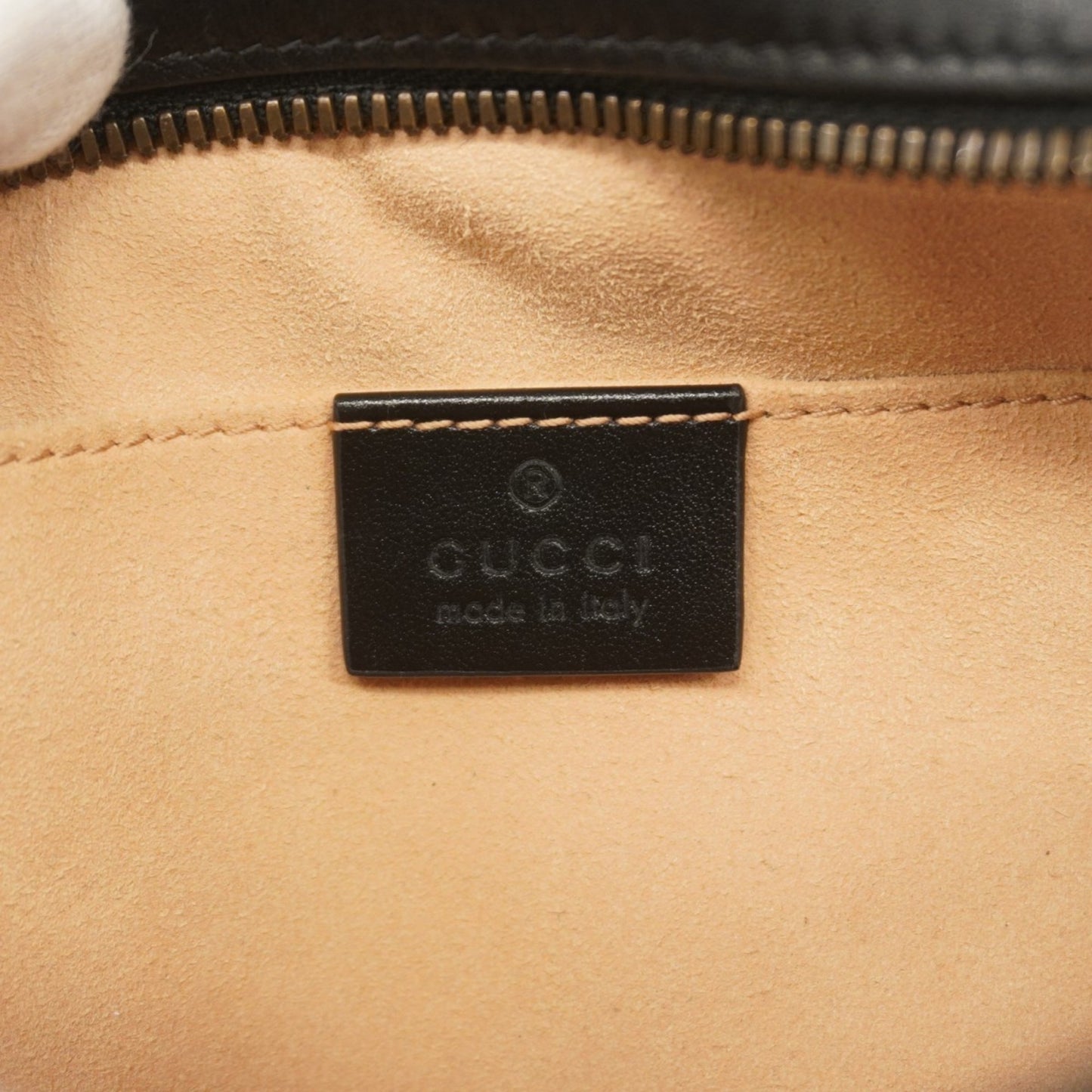 Gucci Marmont, Black, Leather, shoulder