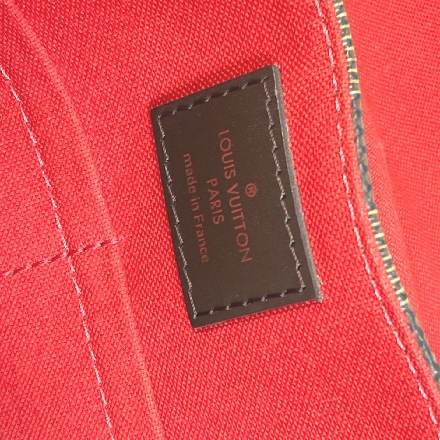 Louis Vuitton Besace, Brown, Canvas, shoulder