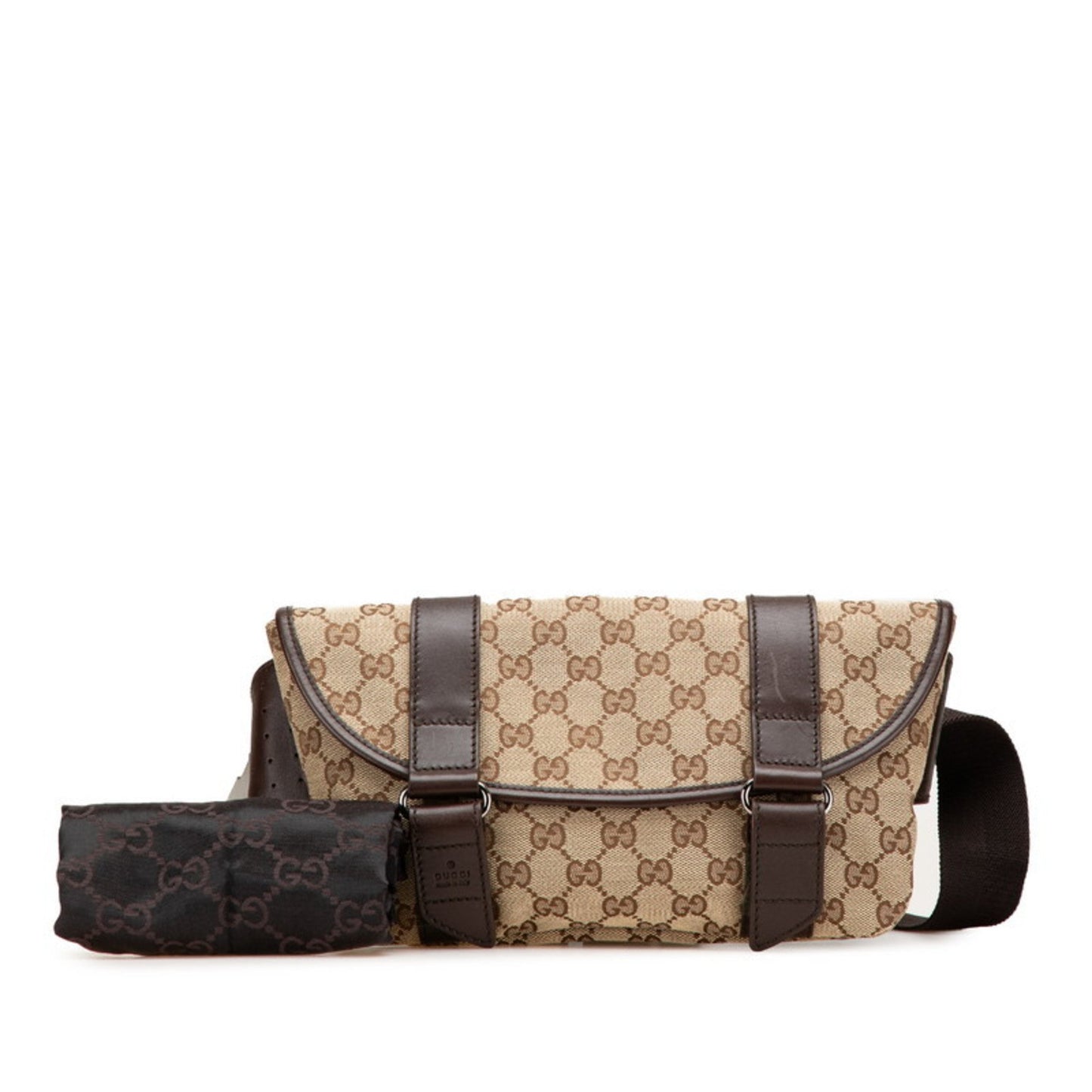 Gucci Belt bag, "BEIGE, BROWN", Canvas, clutch