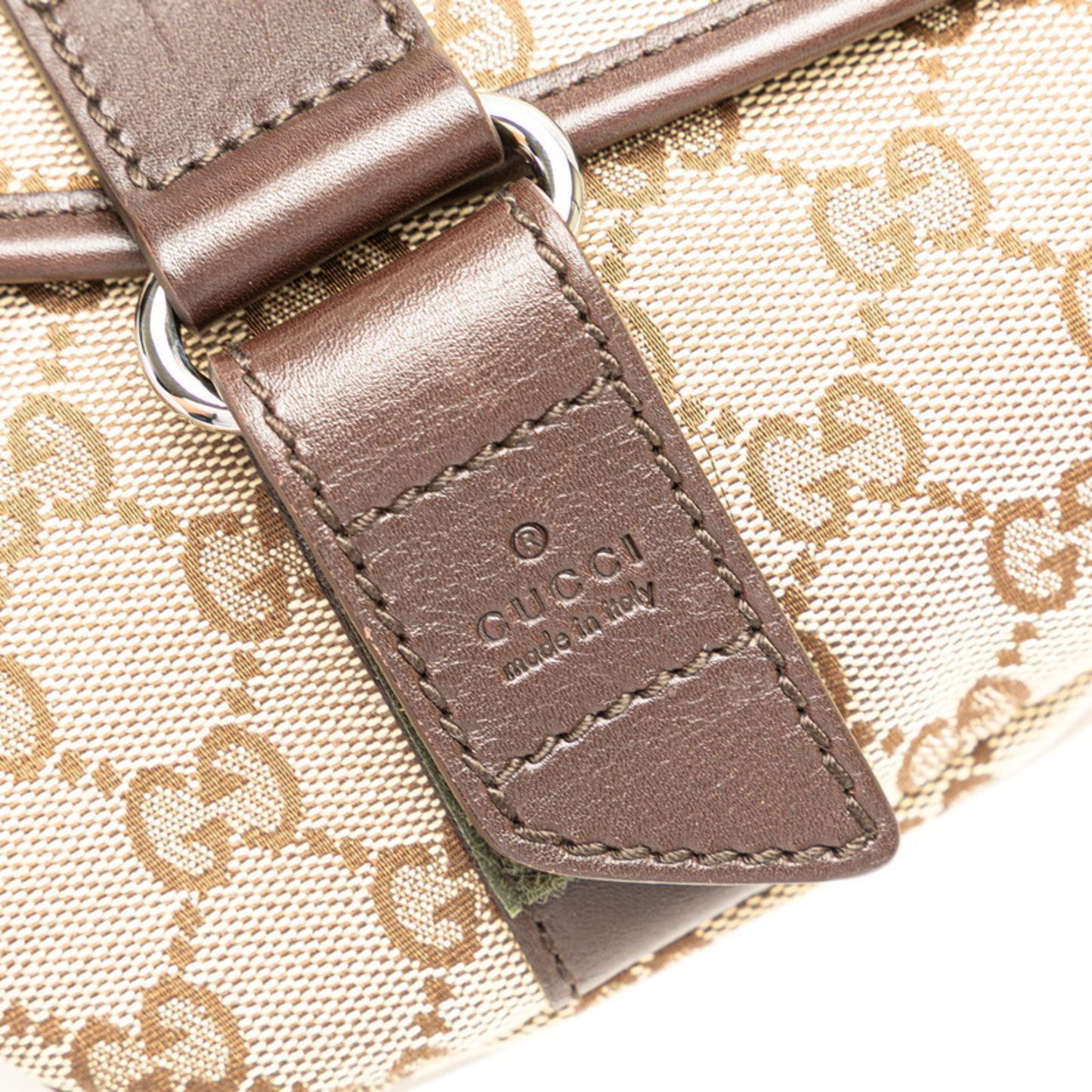 Gucci Belt bag, "BEIGE, BROWN", Canvas, clutch