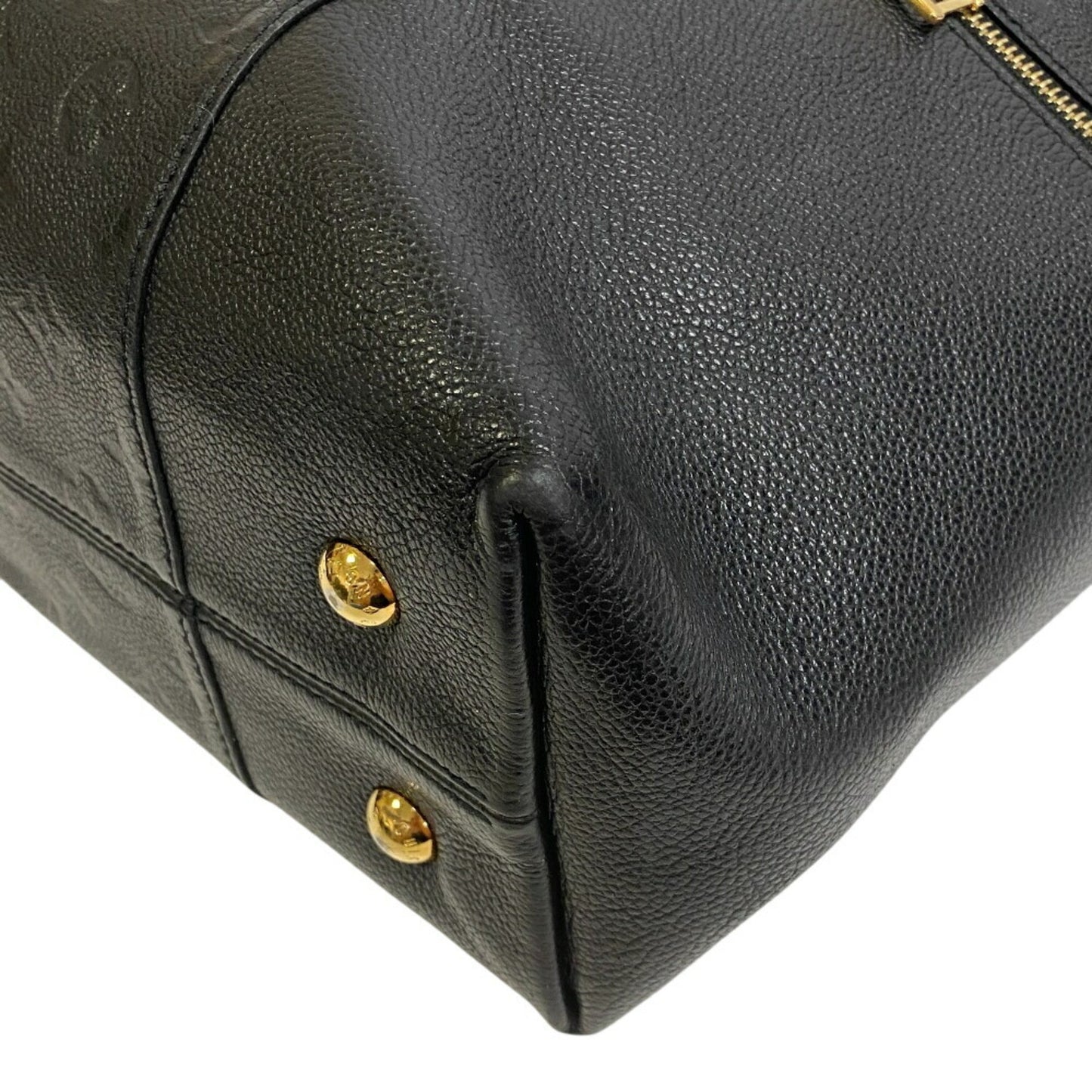 Louis Vuitton Mélie, Black, Leather, shoulder