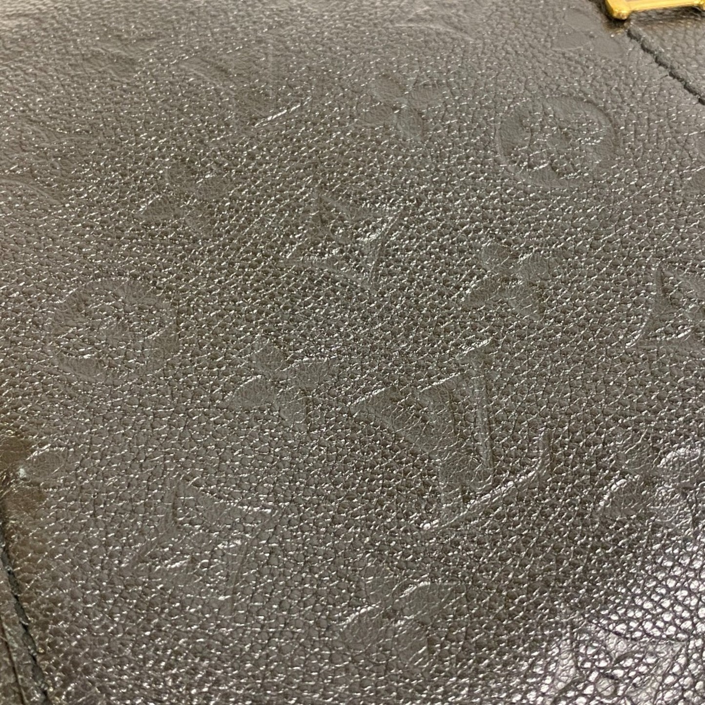 Louis Vuitton Mélie, Black, Leather, shoulder