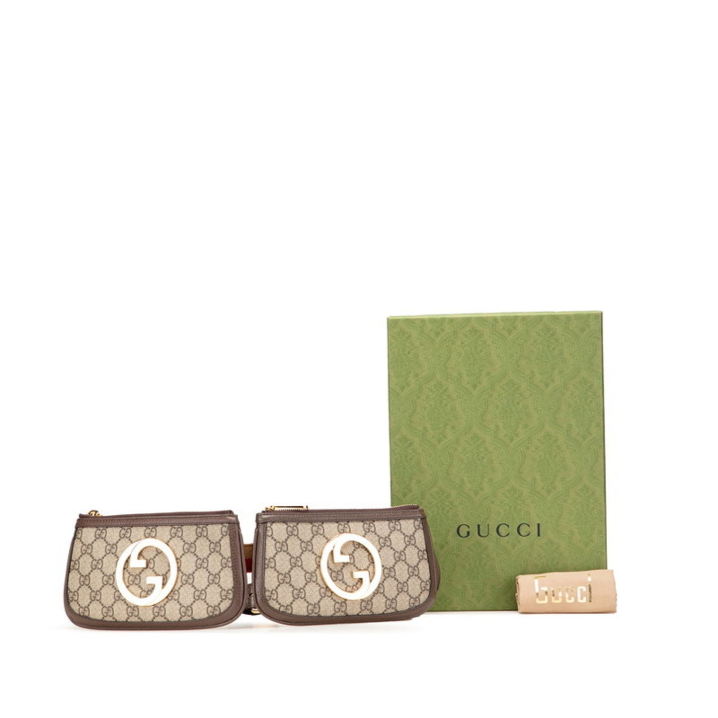 Gucci Belt bag, "BEIGE, BROWN", Leather, clutch