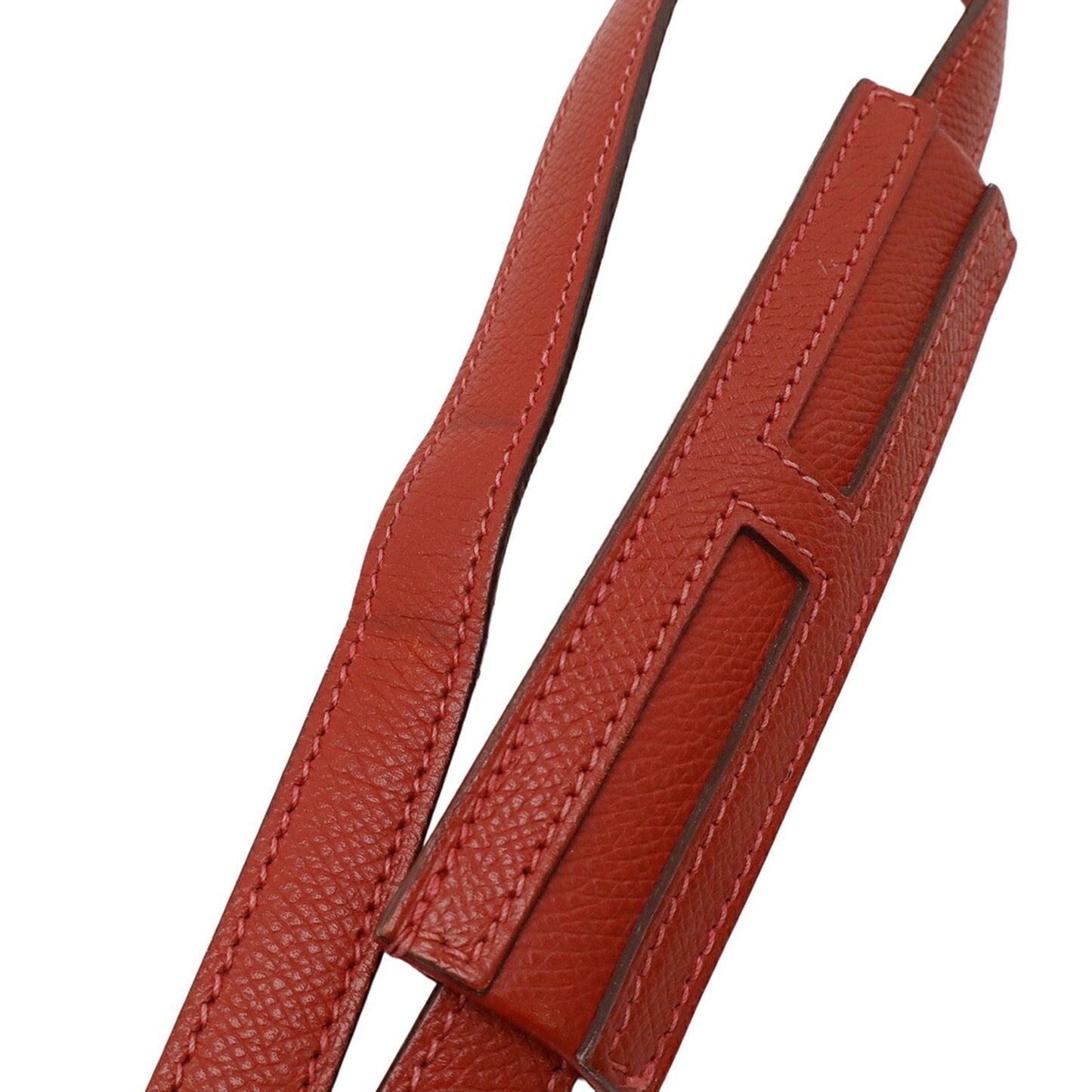 Hermès Berlingo, Red, Leather, shoulder