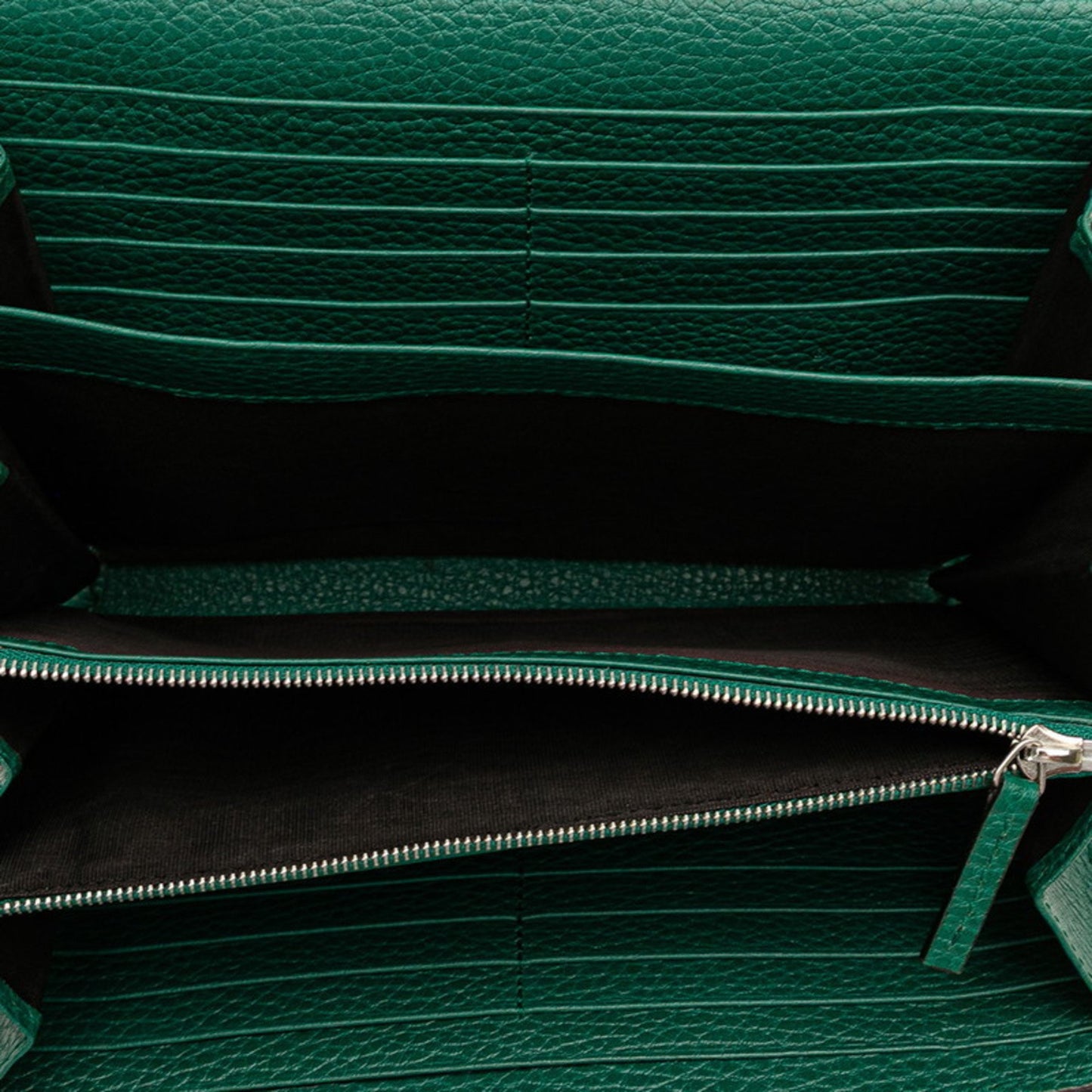 Gucci Dionysus, Green, Leather, wallet