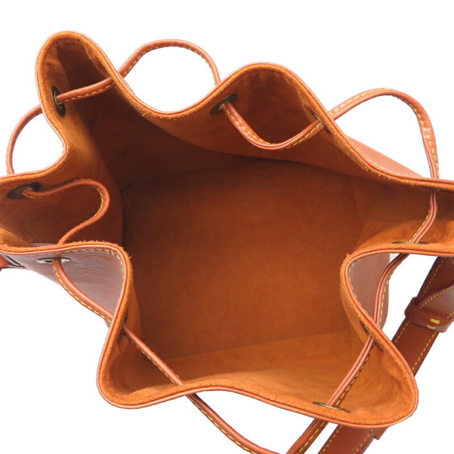 Louis Vuitton Petit Noé, Brown, Leather, shoulder