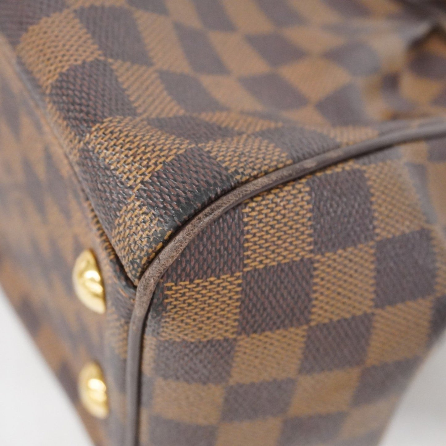 Louis Vuitton Trevi, Brown, Canvas, handbag