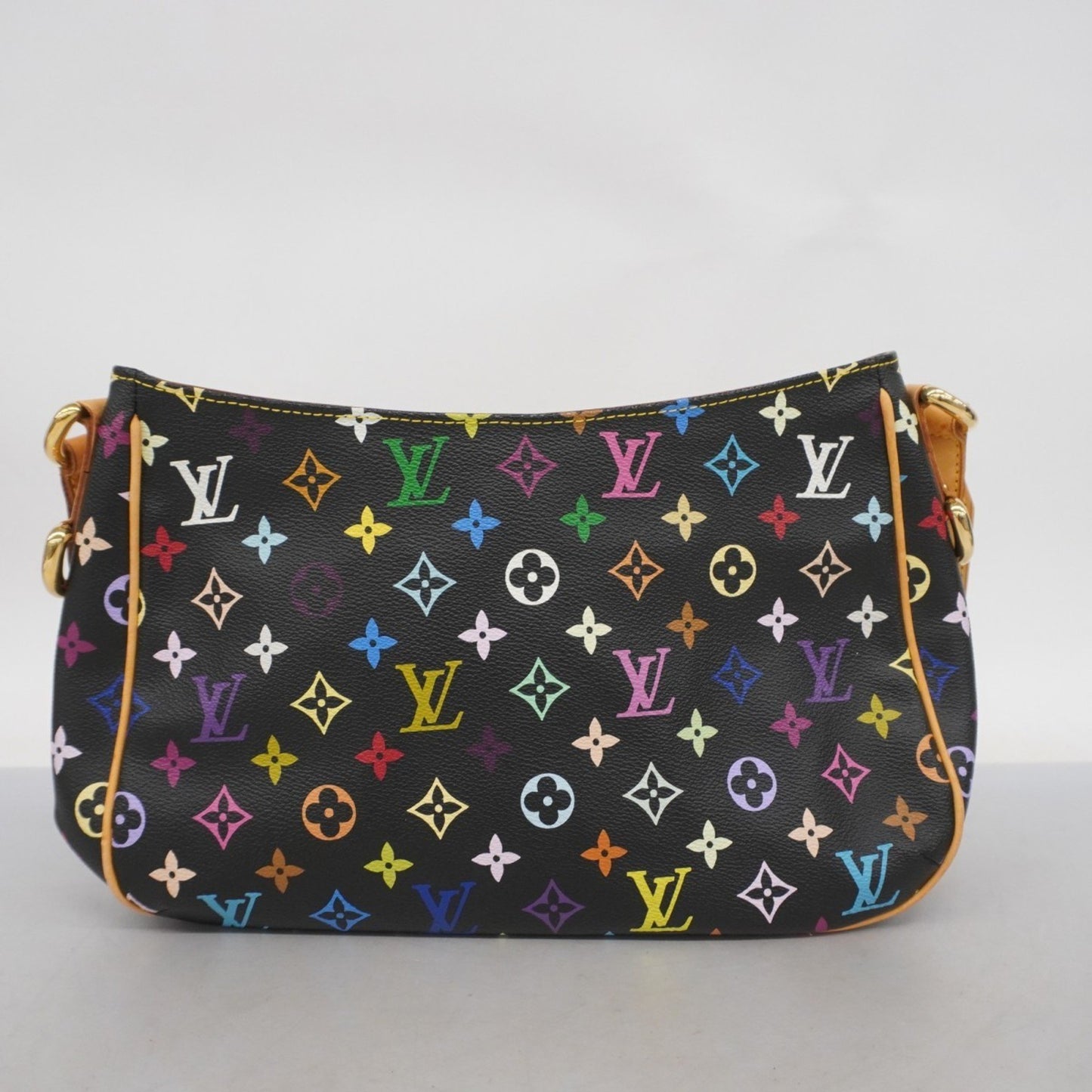 Louis Vuitton Lodge, Black, Canvas, shoulder