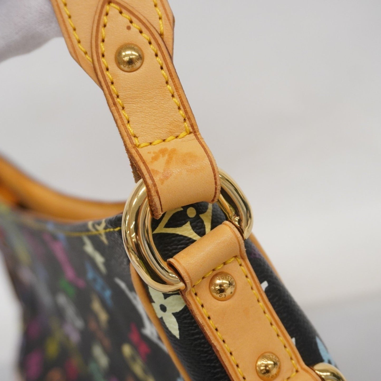 Louis Vuitton Lodge, Black, Canvas, shoulder
