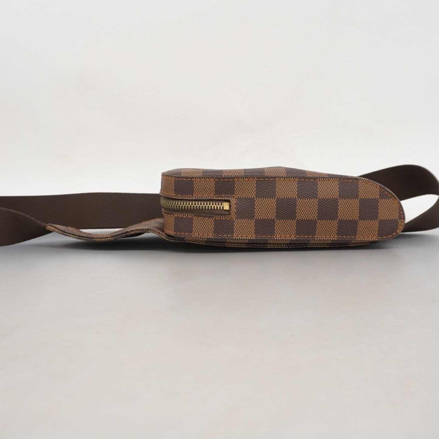 Louis Vuitton Geronimos, Brown, Canvas, shoulder