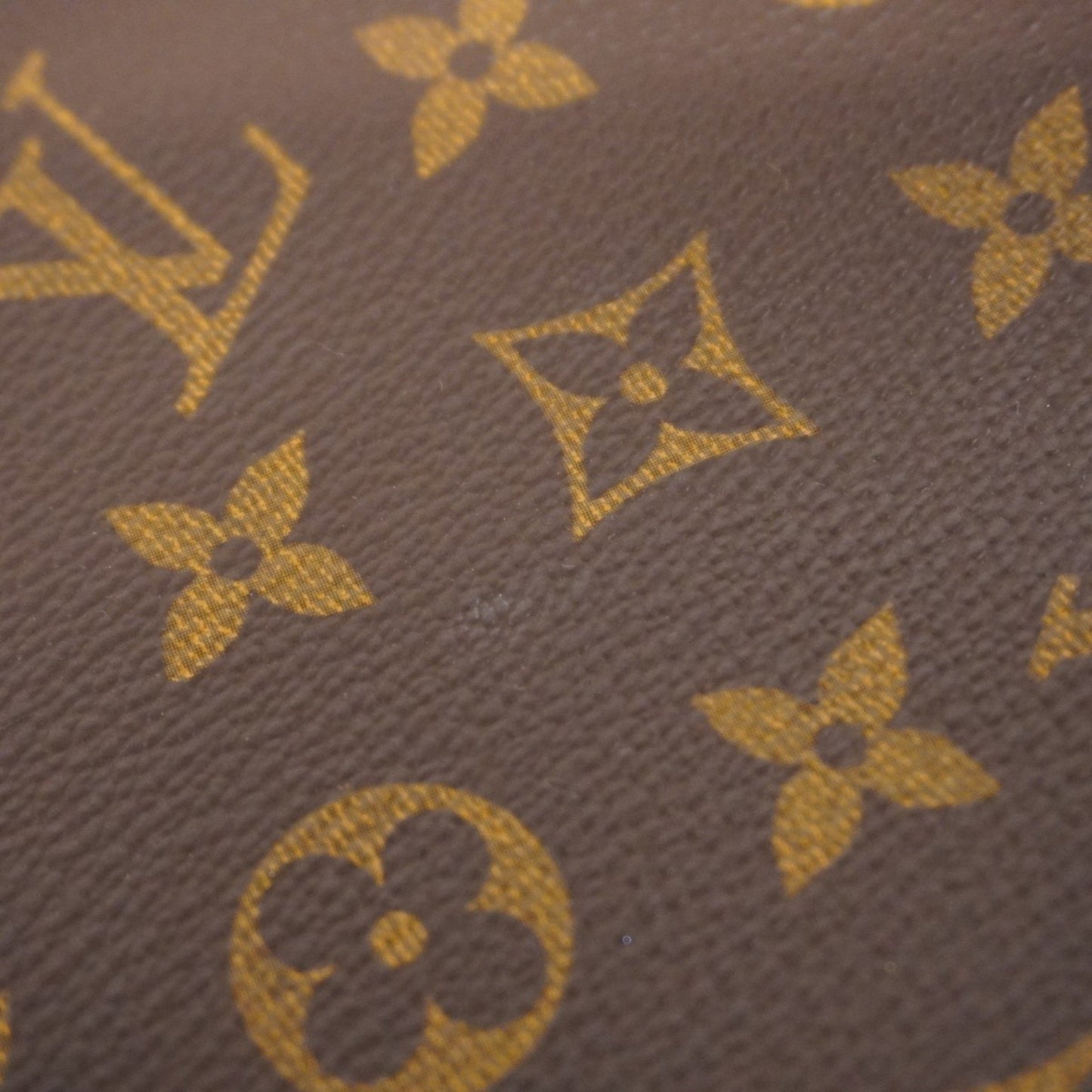 Louis Vuitton Pochette Accessoire, Brown, Canvas, clutch