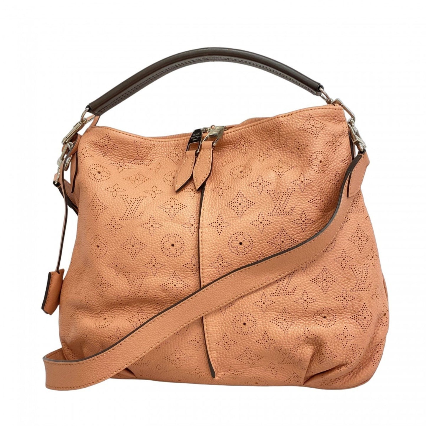 Louis Vuitton Mahina, Pink, Leather, shoulder