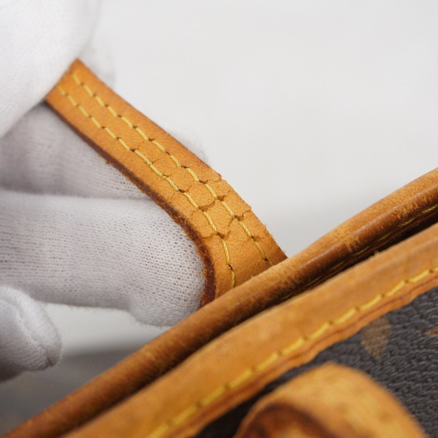 Louis Vuitton Neverfull MM, Brown, Canvas, tote