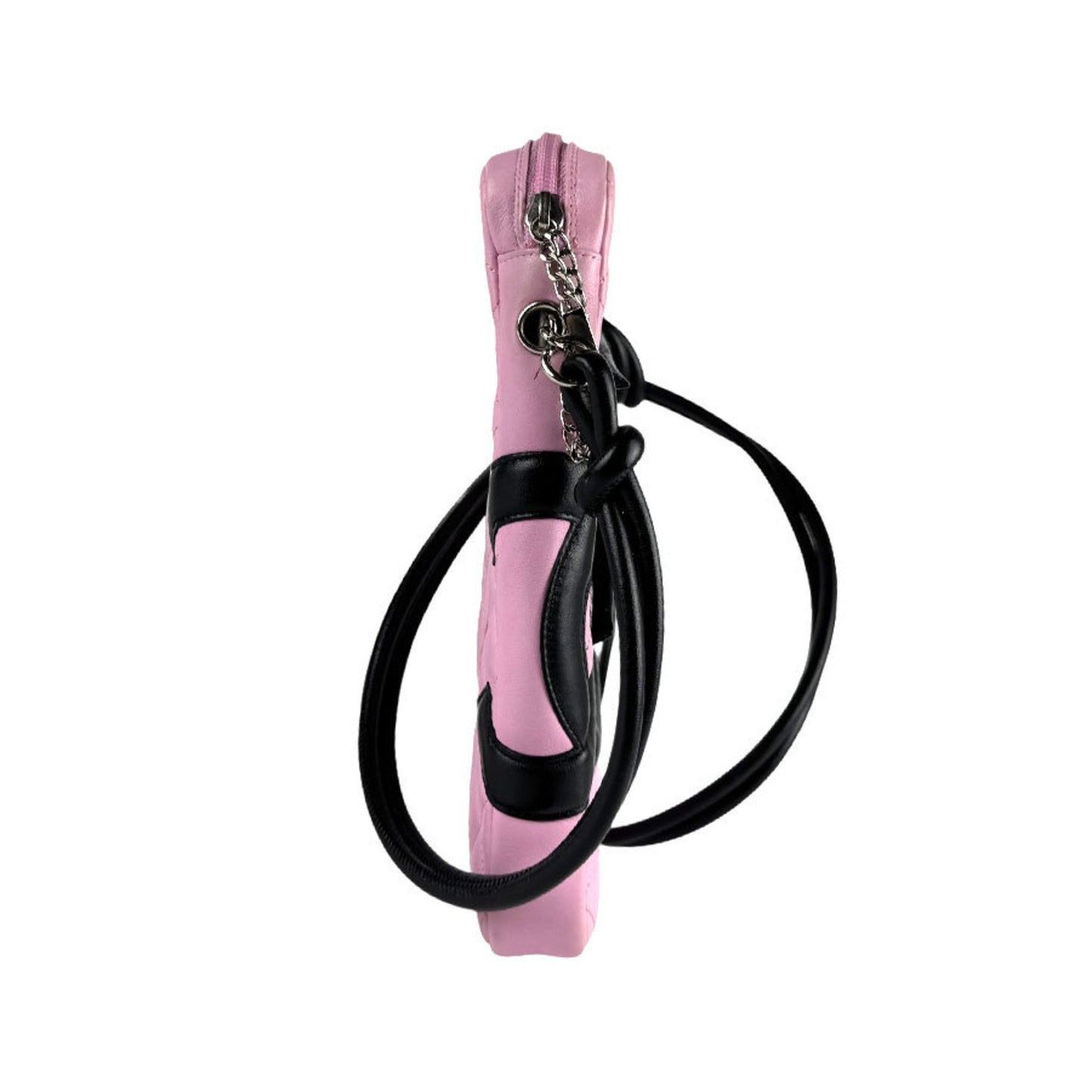 Chanel Cambon line, Pink, Leather, shoulder