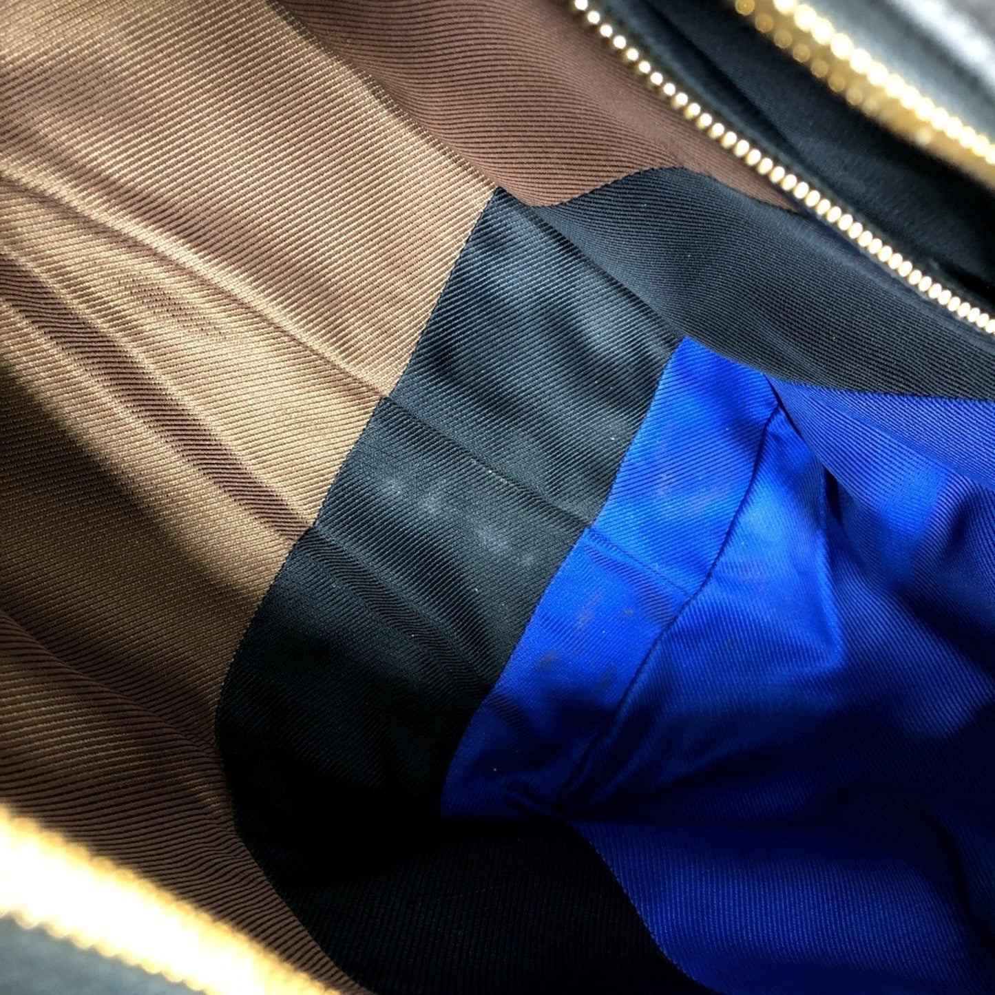 Louis Vuitton Blocks, Brown, Canvas, tote