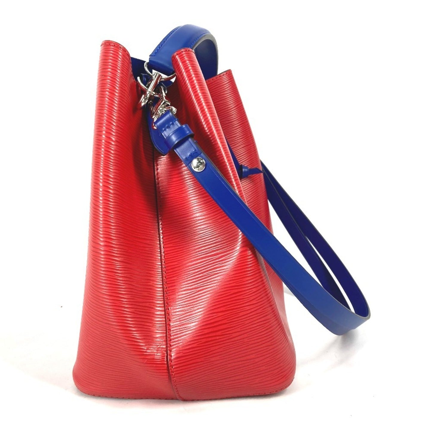 Louis Vuitton NéoNoé, Red, Leather, shoulder