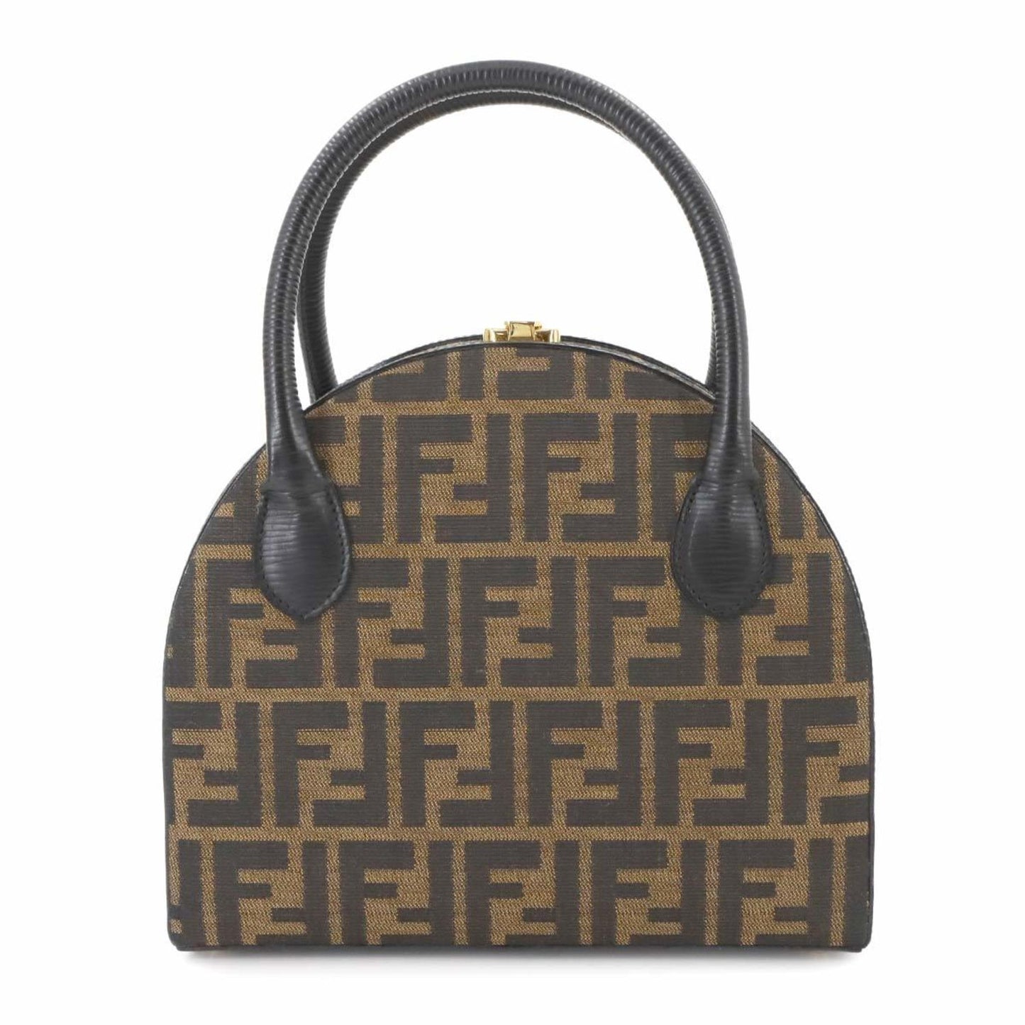 Fendi Zucca, Brown, Canvas, handbag