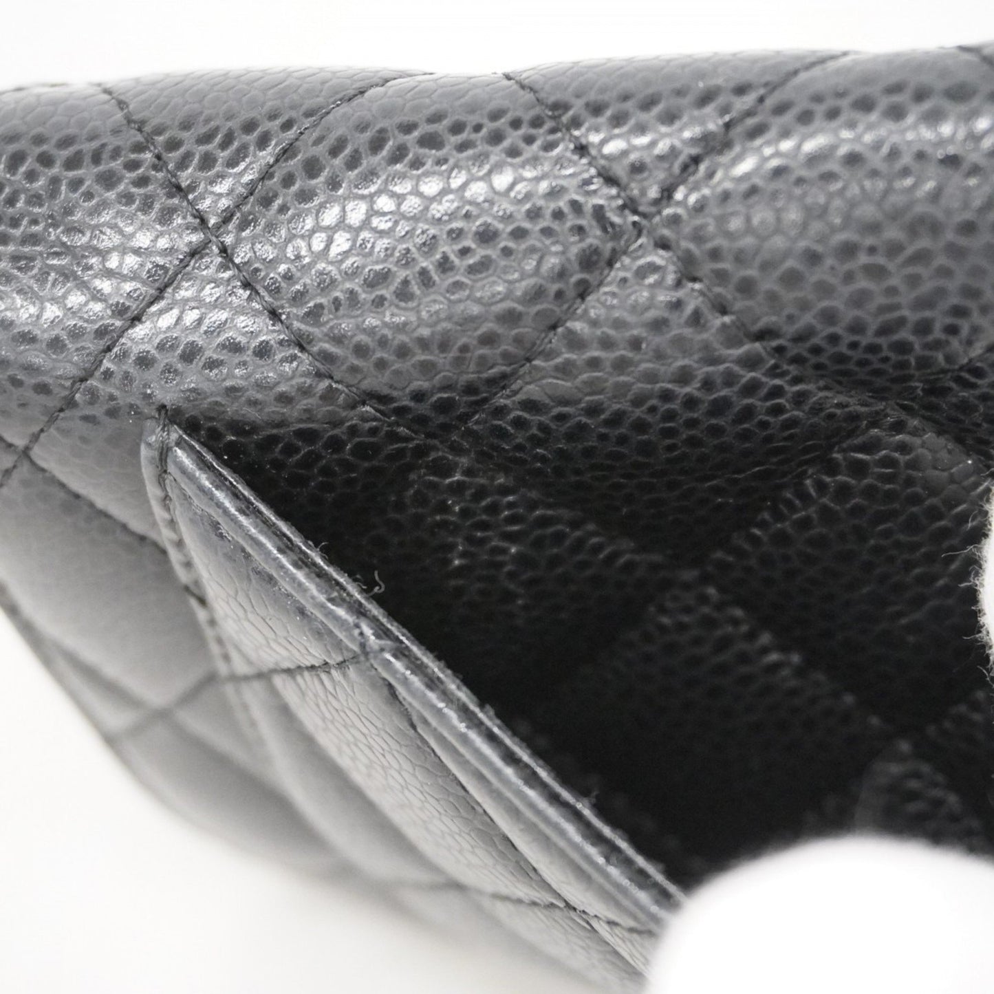 Chanel Porte monnaie, Black, Leather, wallet