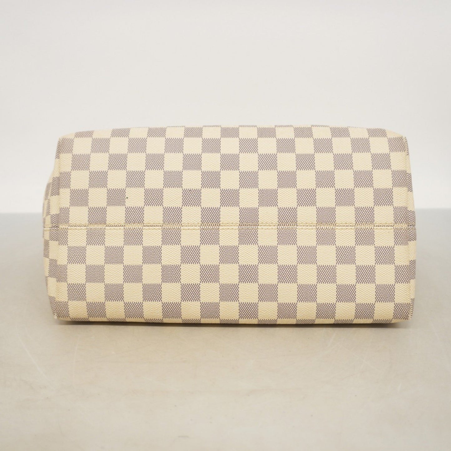 Louis Vuitton Lena PM, White, Canvas, tote