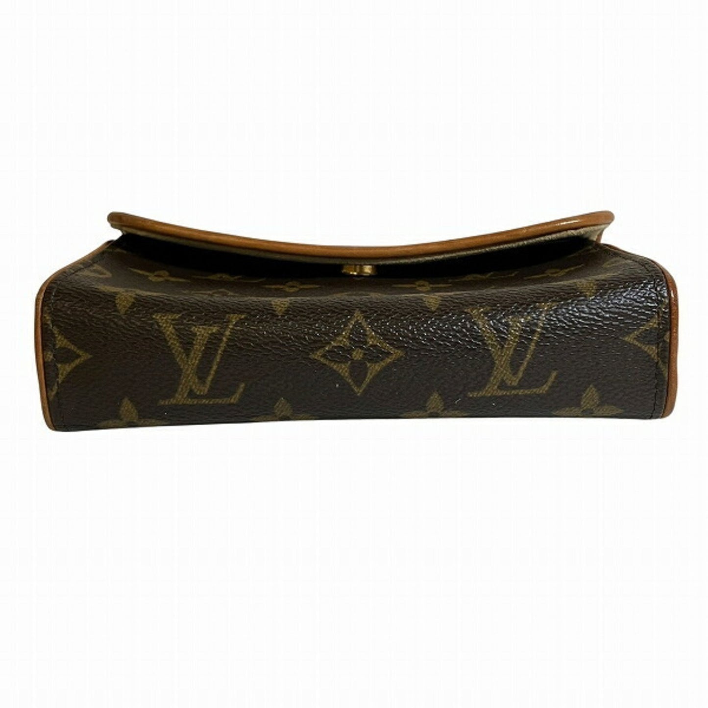 Louis Vuitton Florentine, Brown, Canvas, clutch